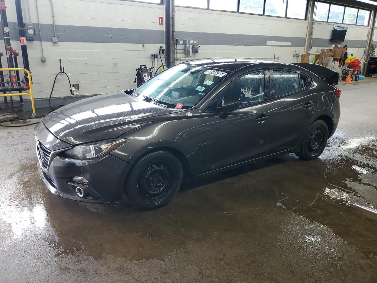 2015 Mazda 3 Серый vin: JM1BM1U79F1266484 Damage: Left Head Lamp, Faded, Repair Required