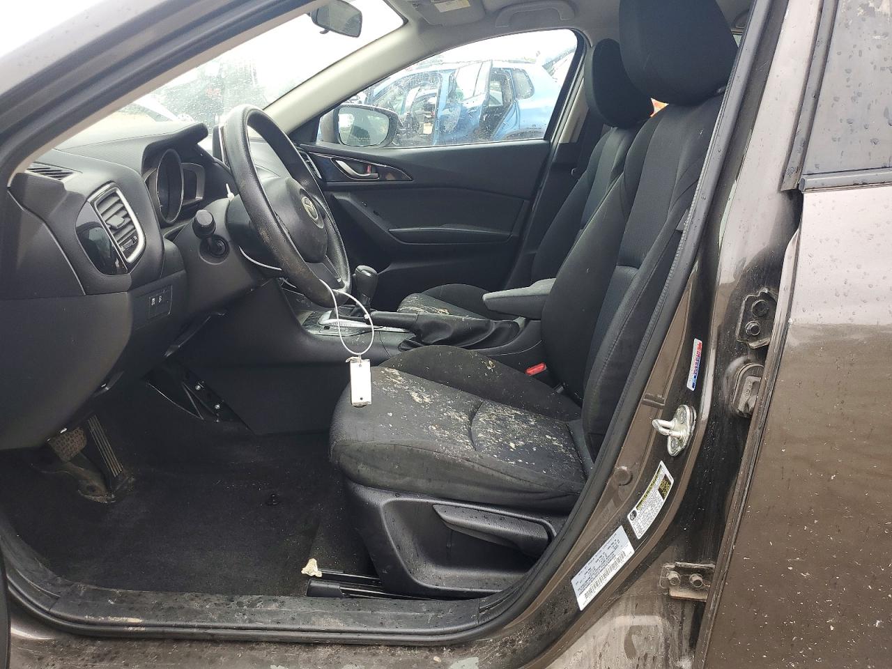 2015 Mazda 3 Серый vin: JM1BM1U79F1266484