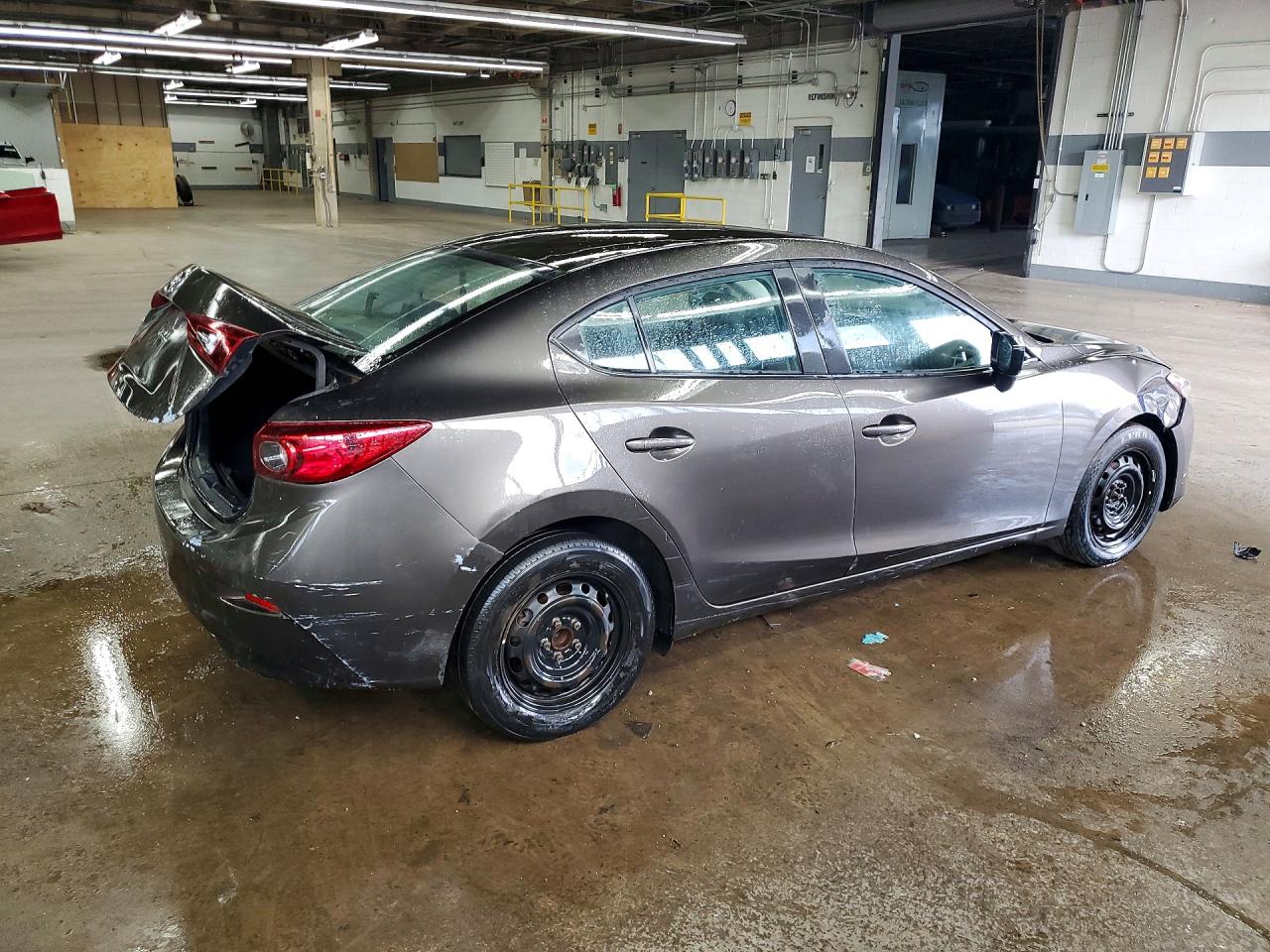 2015 Mazda 3 Серый vin: JM1BM1U79F1266484
