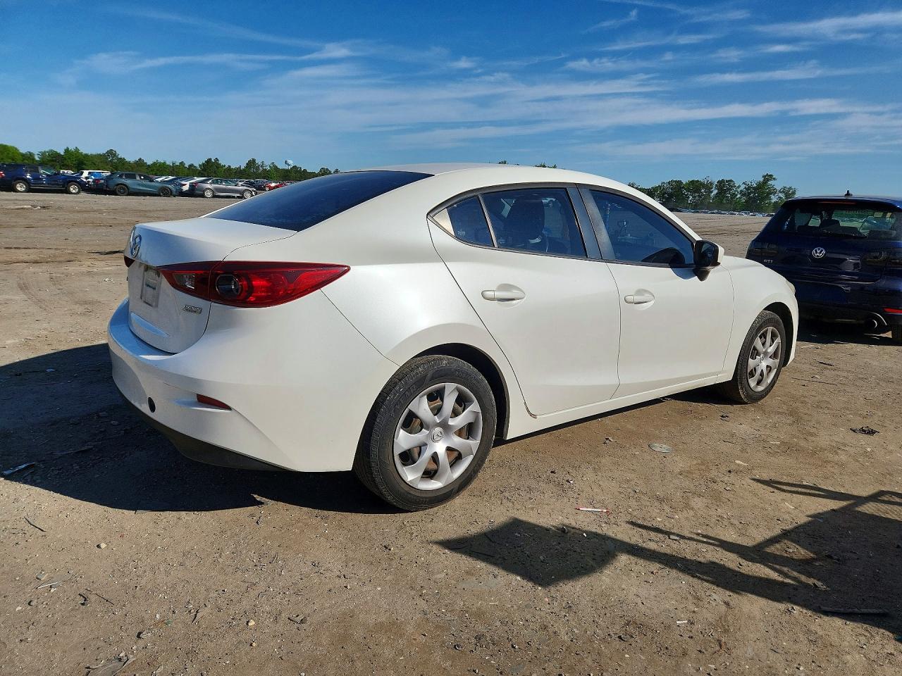 2014 Mazda 3 Sport Белый vin: JM1BM1U7XE1158504