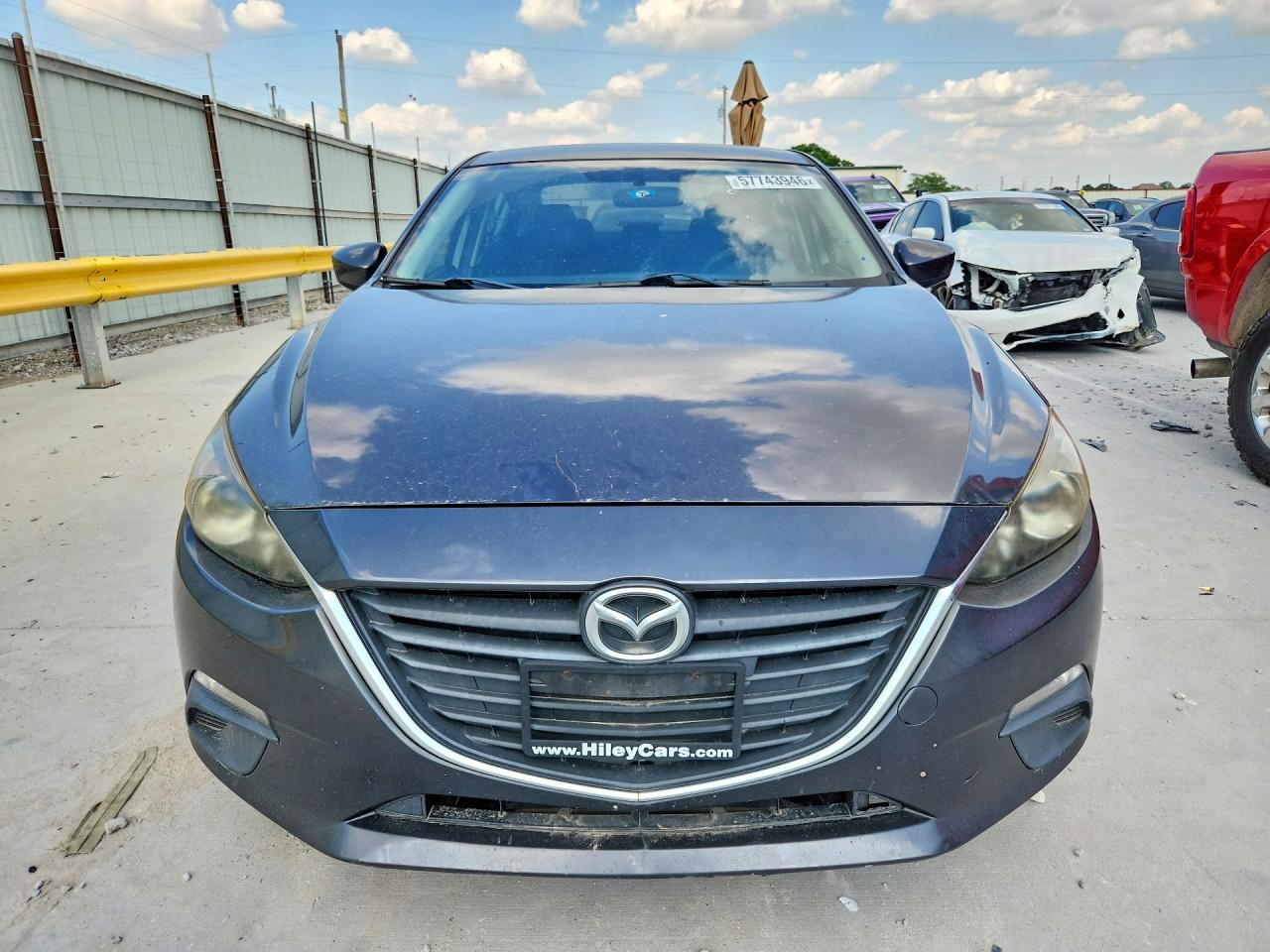 2014 Mazda 3 Sport Gray vin: JM1BM1U7XE1167378