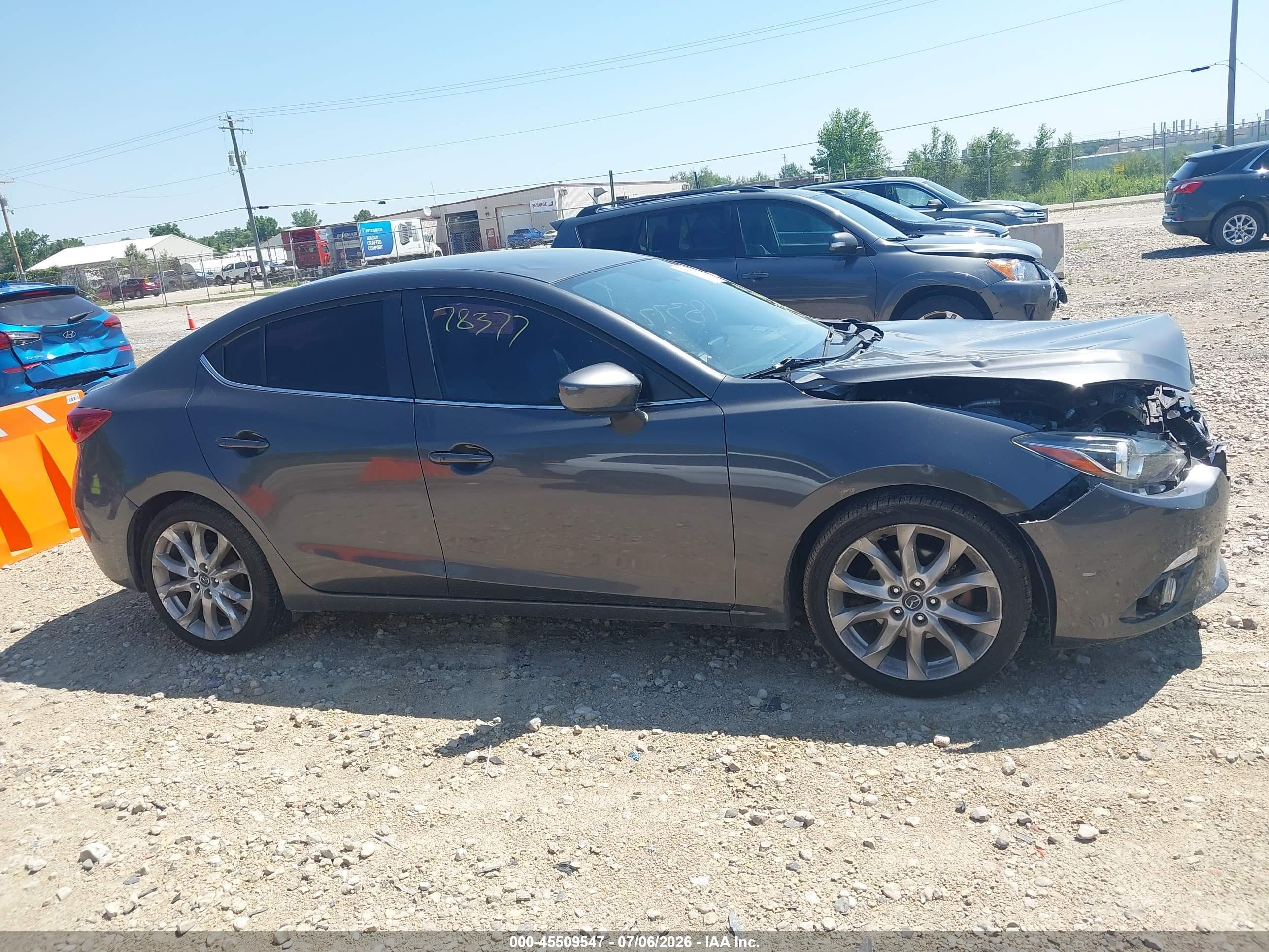 2014 Mazda Mazda3 S Touring Black vin: JM1BM1V33E1178377