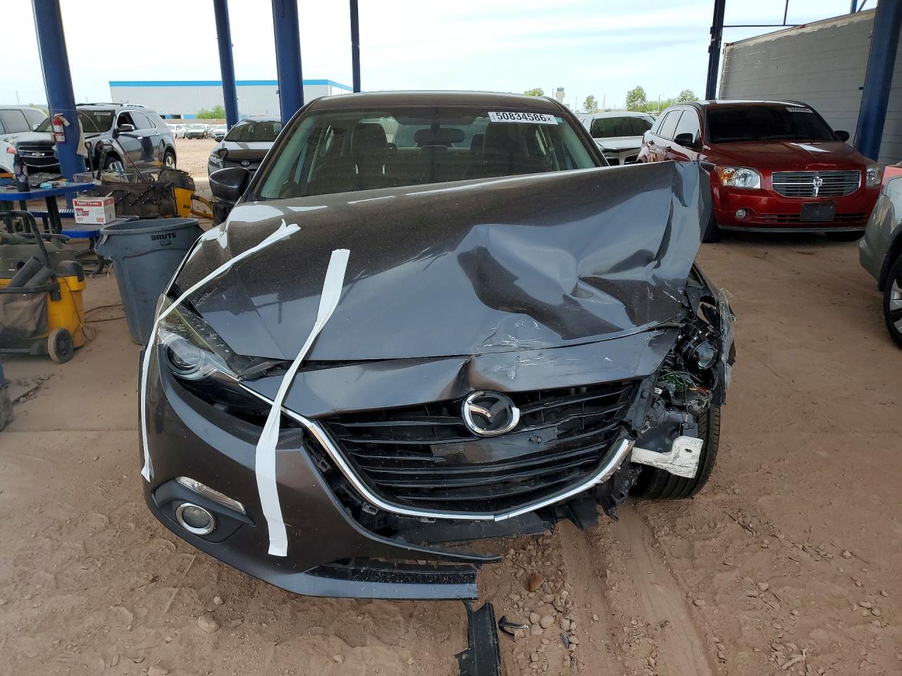 2014 Mazda 3 Touring Charcoal vin: JM1BM1V35E1218247