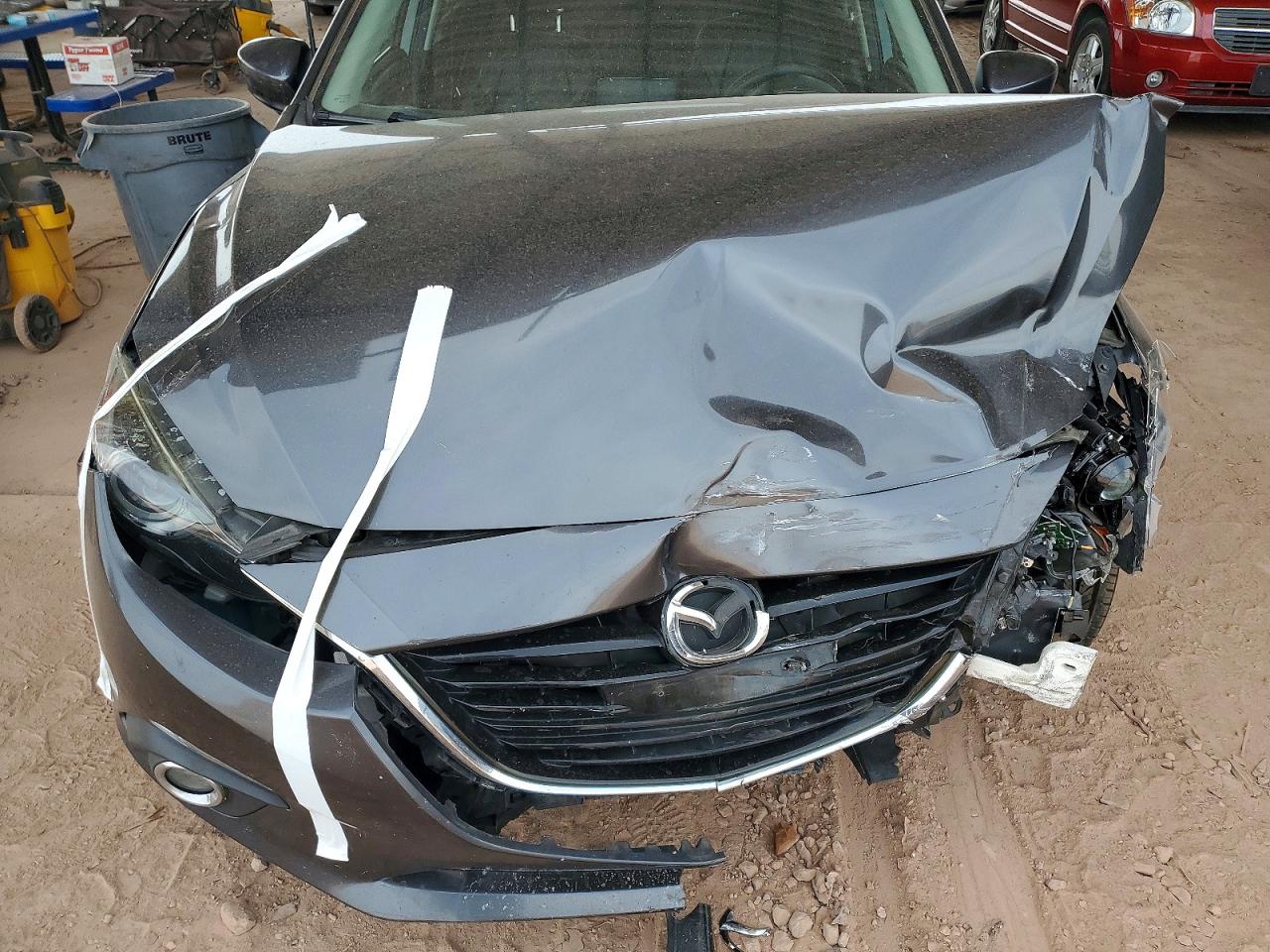 2014 Mazda 3 Touring Charcoal vin: JM1BM1V35E1218247