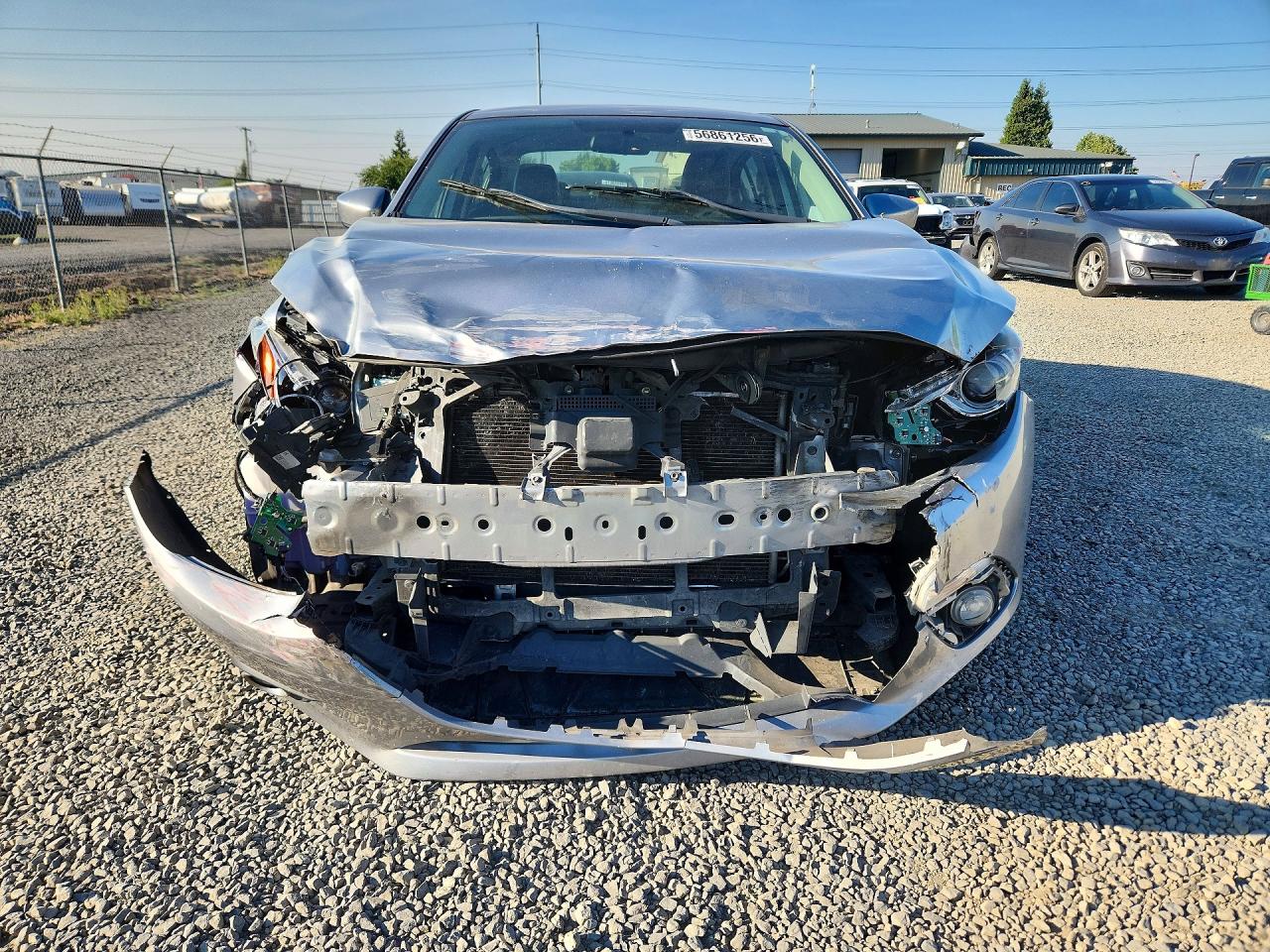 2014 Mazda 3 Touring Silver vin: JM1BM1V37E1107859