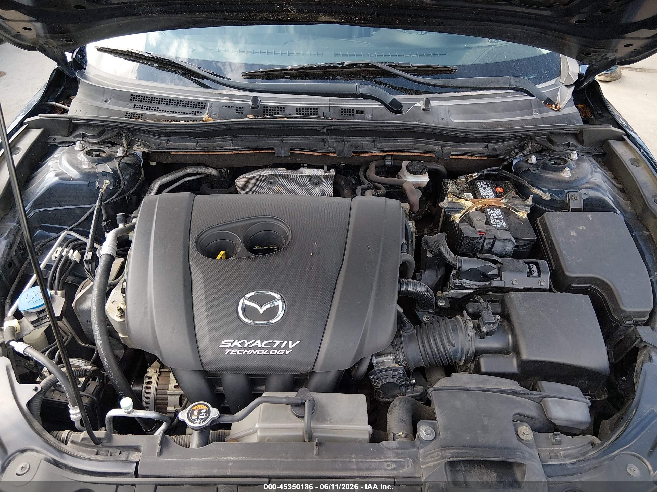 2014 Mazda Mazda3 S Touring Синий vin: JM1BM1V38E1168265