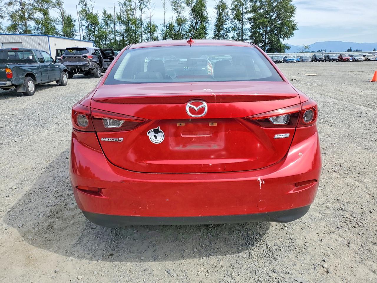 2014 Mazda 3 Touring Red vin: JM1BM1V38E1189360