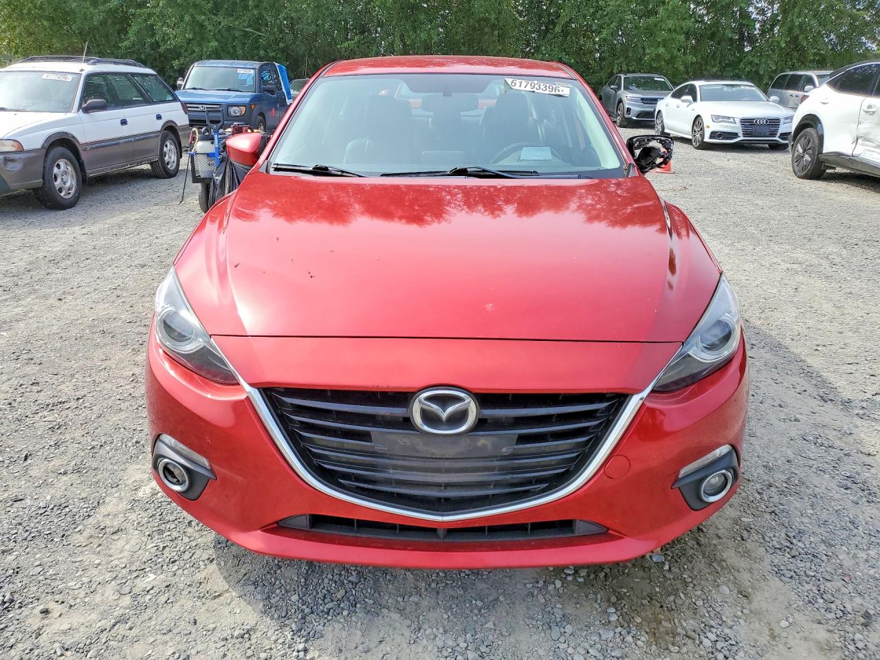 2014 Mazda 3 Touring Red vin: JM1BM1V38E1189360