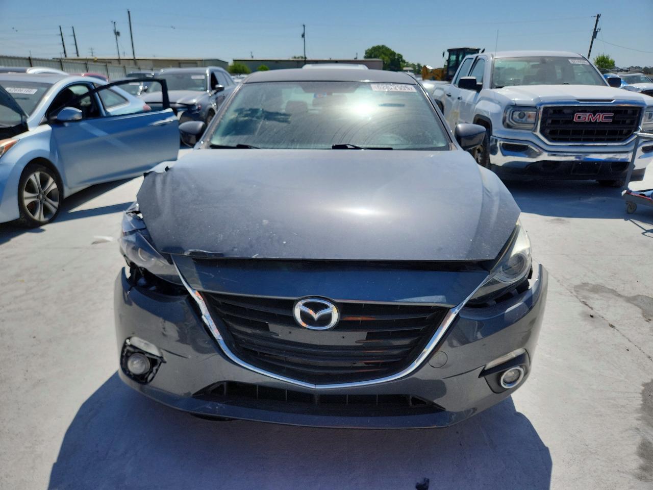 2014 Mazda 3 Touring Gray vin: JM1BM1V3XE1187917