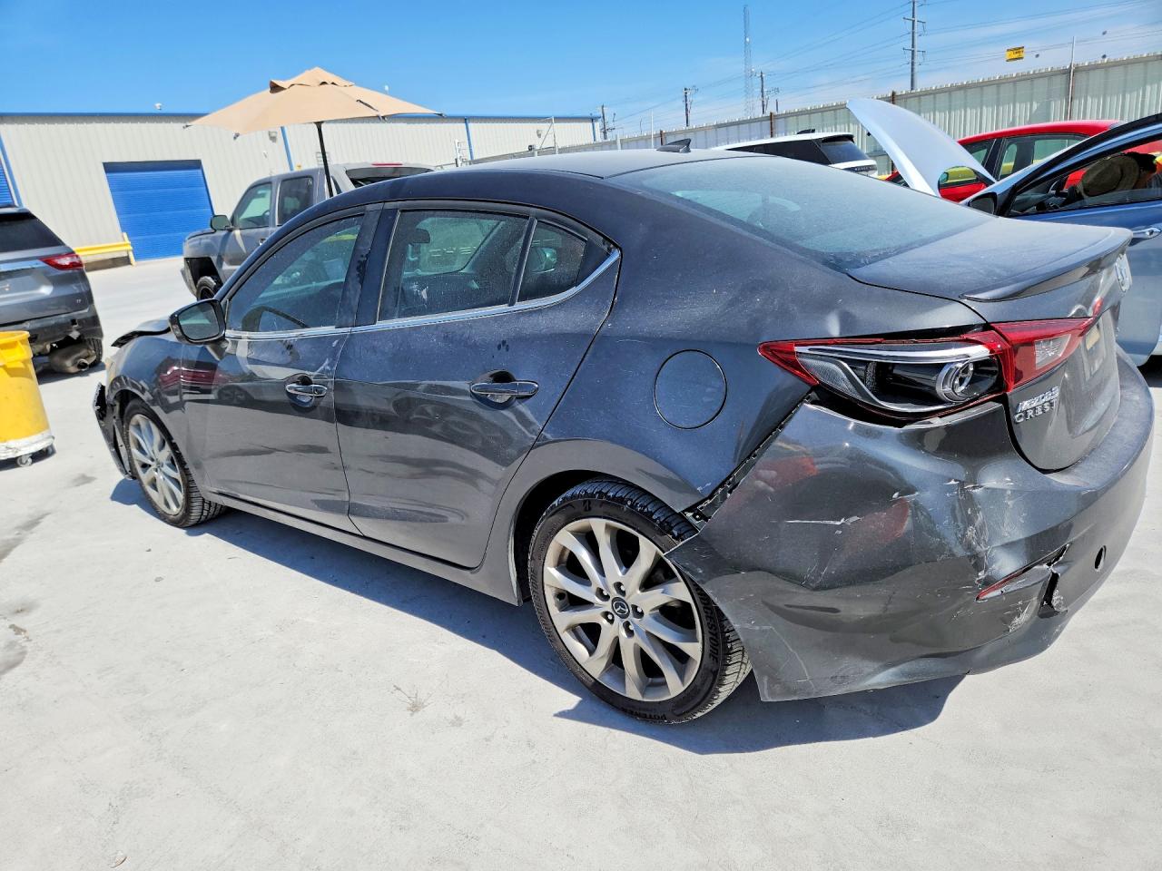 2014 Mazda 3 Touring Gray vin: JM1BM1V3XE1187917