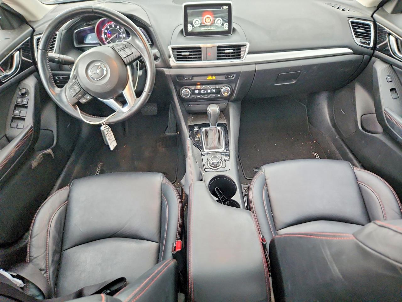 2015 Mazda 3 Touring Gray vin: JM1BM1V3XF1230508