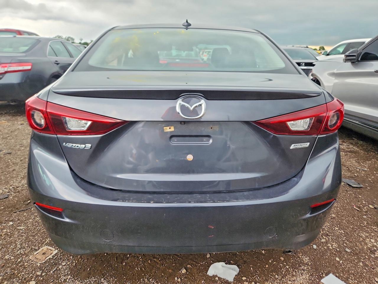 2015 Mazda 3 Touring Gray vin: JM1BM1V3XF1230508