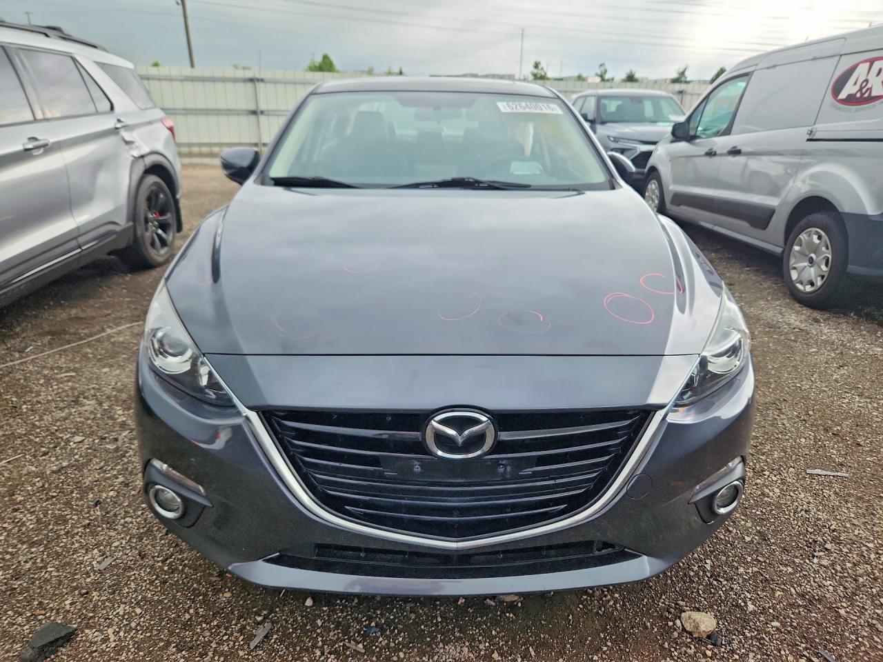 2015 Mazda 3 Touring Gray vin: JM1BM1V3XF1230508