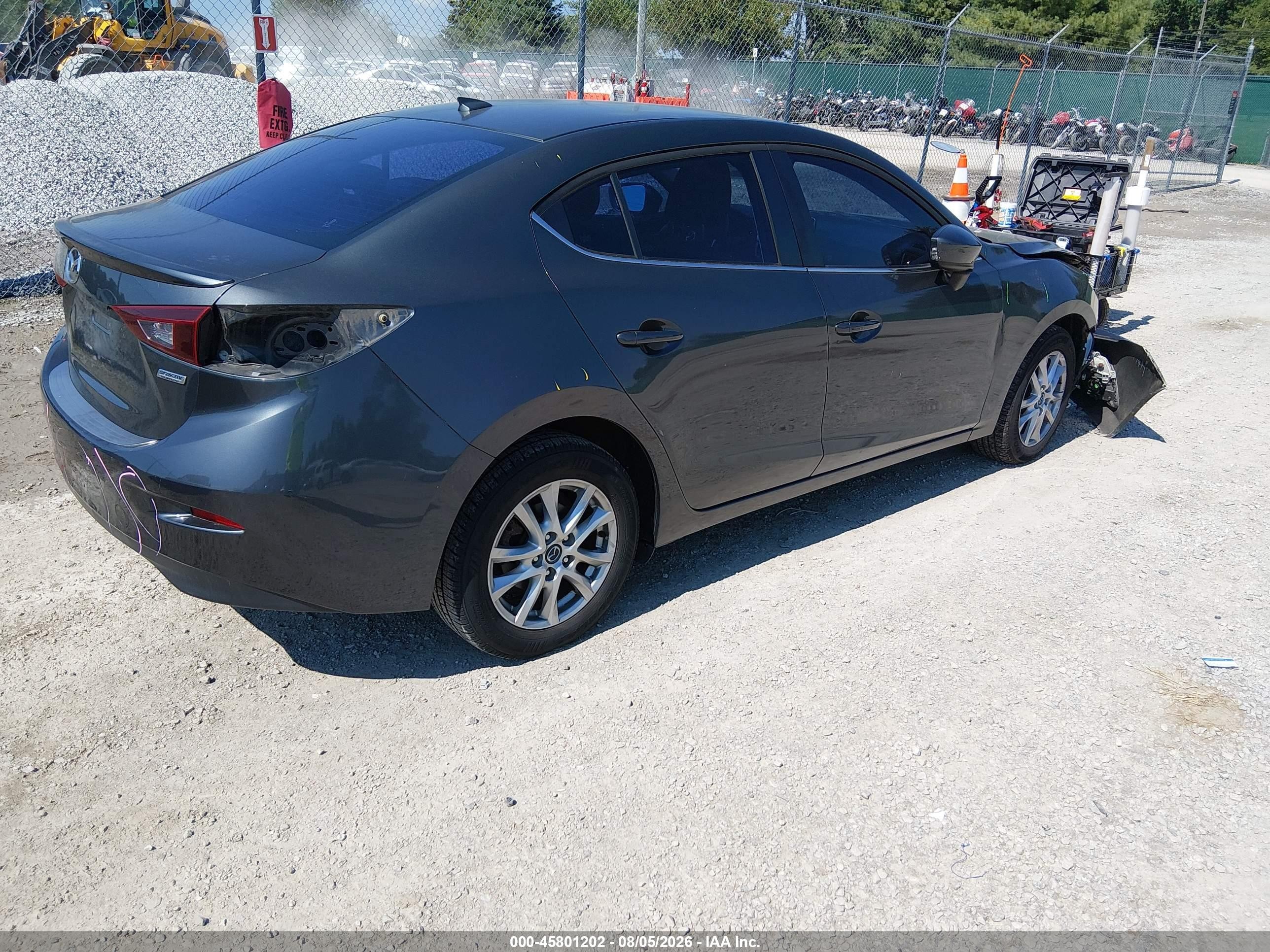 2014 Mazda Mazda3 I Touring Серый vin: JM1BM1V70E1107365