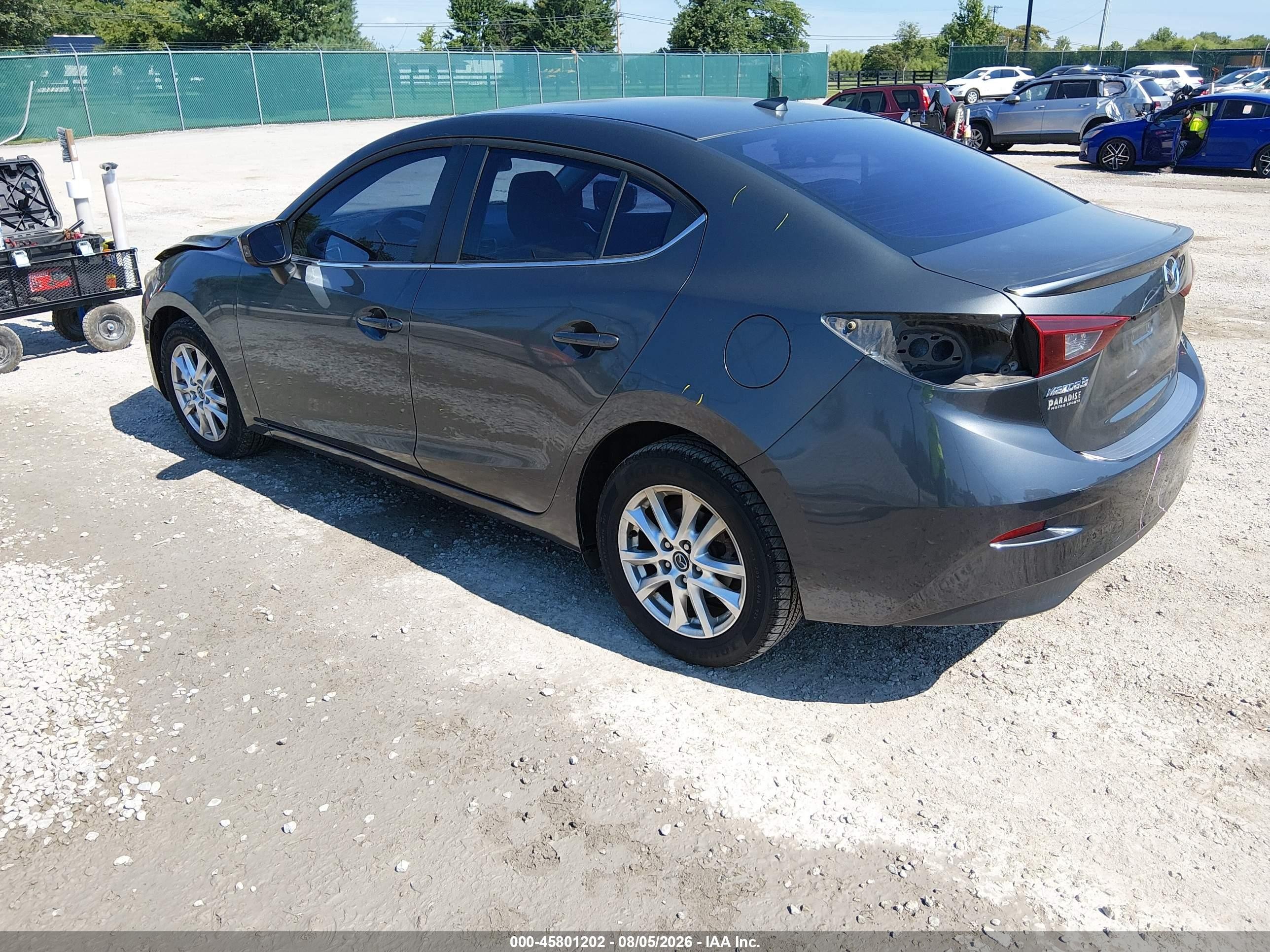 2014 Mazda Mazda3 I Touring Серый vin: JM1BM1V70E1107365