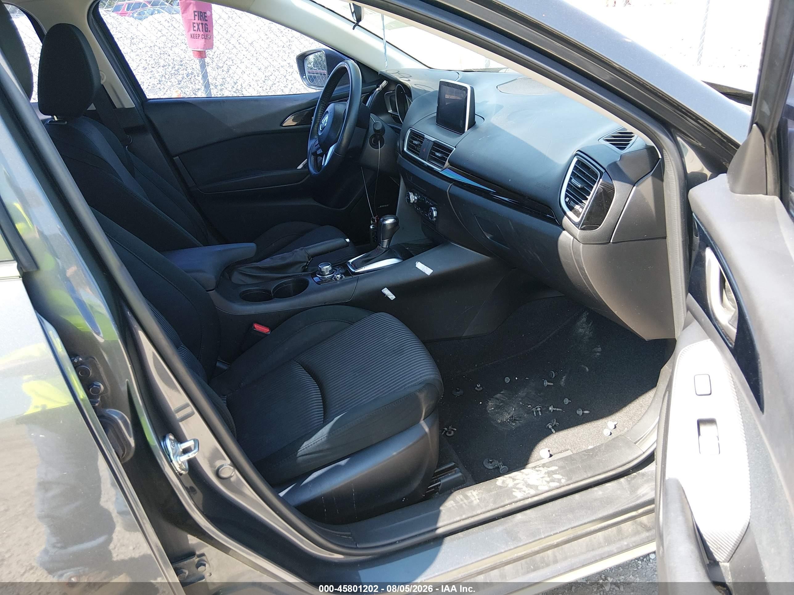 2014 Mazda Mazda3 I Touring Серый vin: JM1BM1V70E1107365