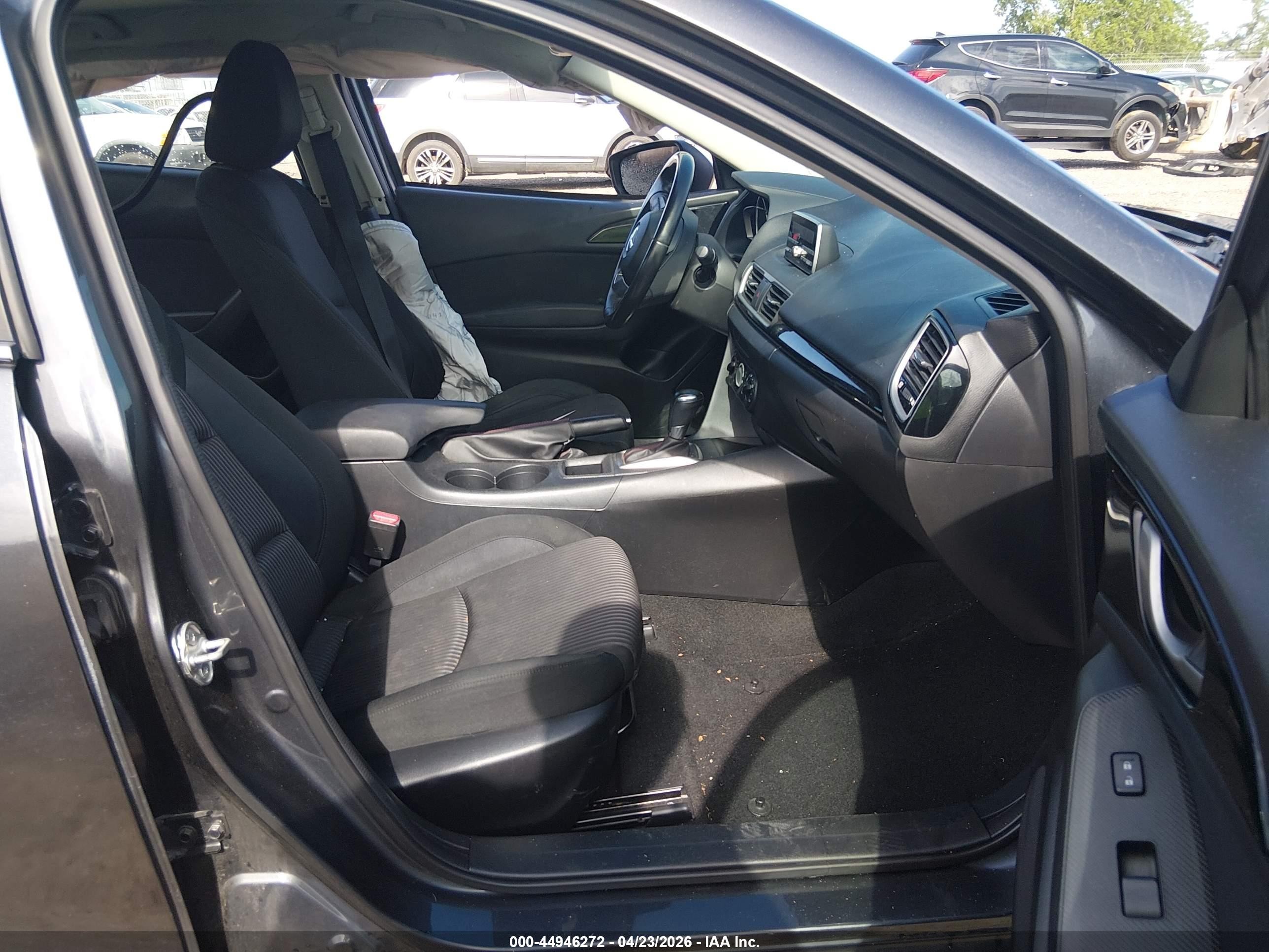 2014 Mazda Mazda3 I Touring Gray vin: JM1BM1V70E1212147