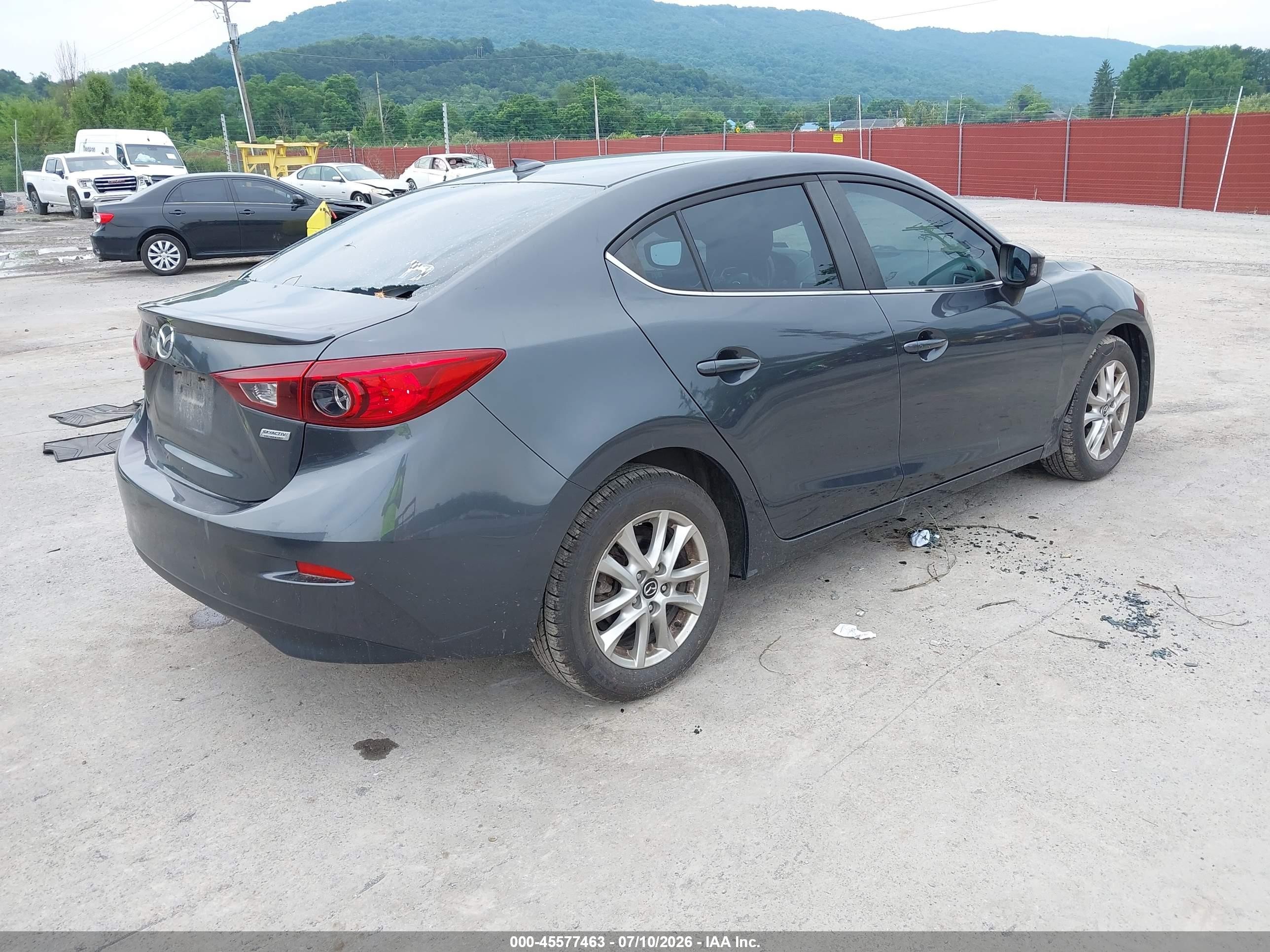 2015 Mazda Mazda3 I Touring Black vin: JM1BM1V70F1263973