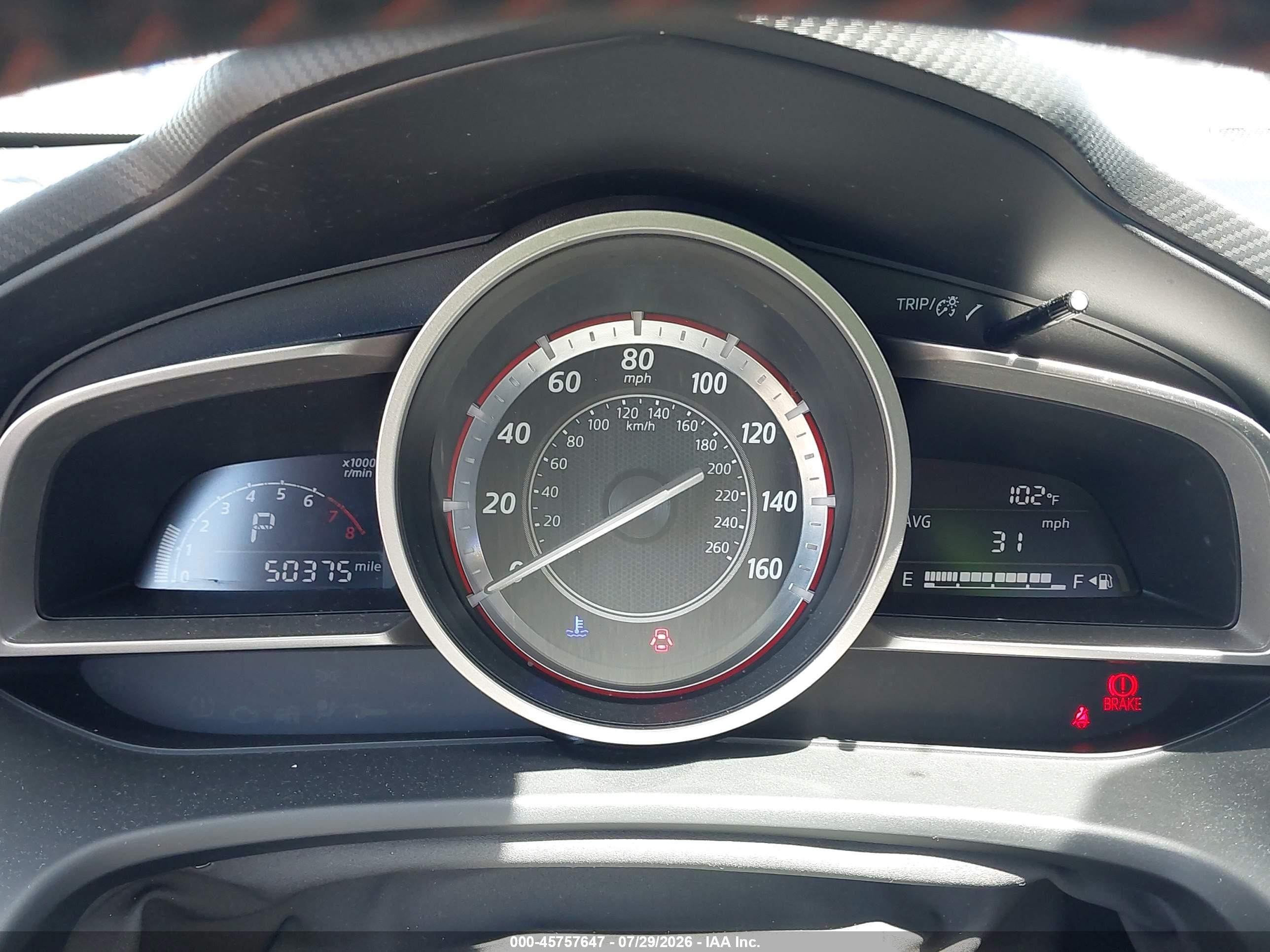 2015 Mazda Mazda3 I Touring Gray vin: JM1BM1V70F1269496