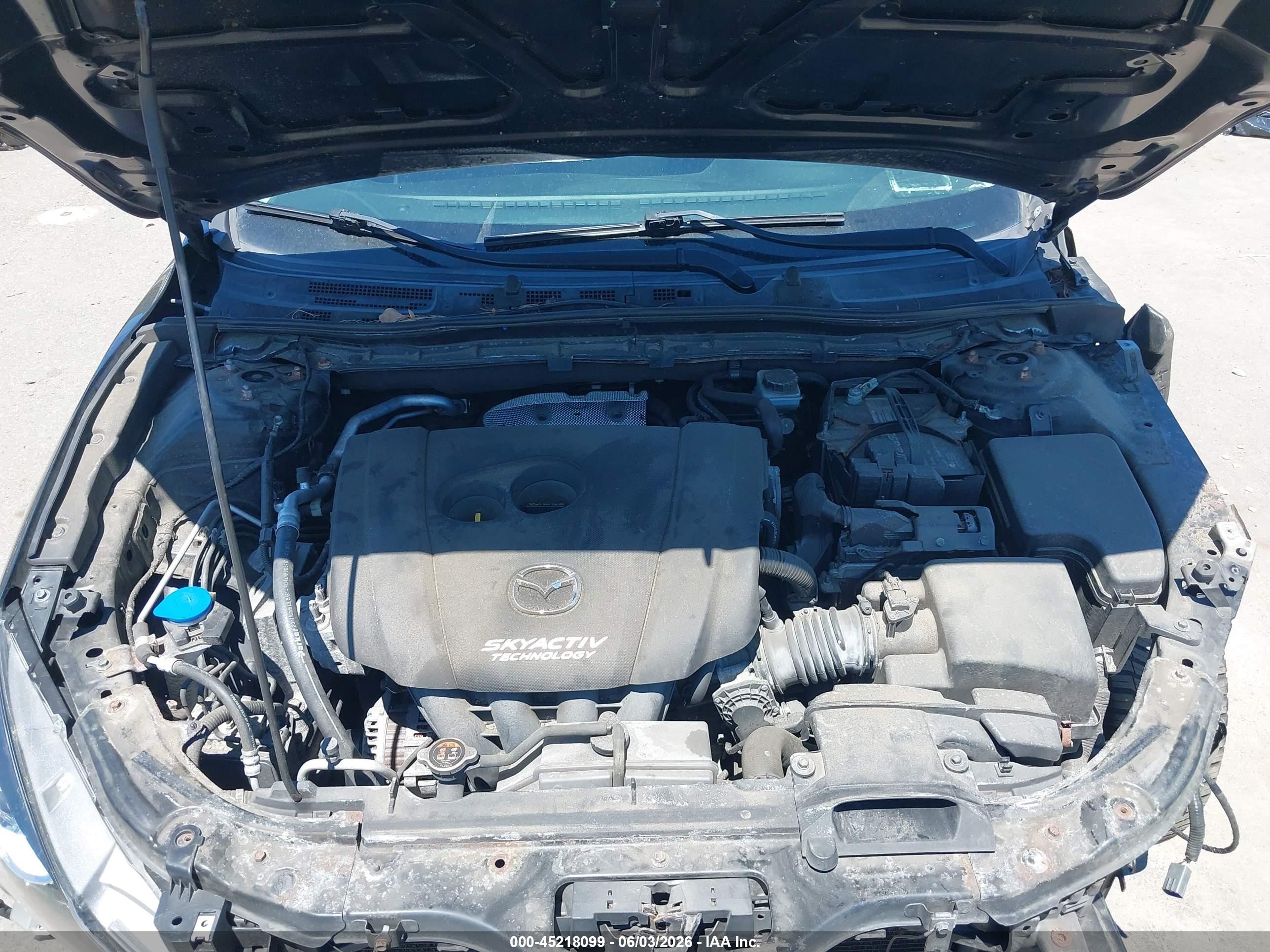 2015 Mazda Mazda3 I Touring Черный vin: JM1BM1V70F1271801