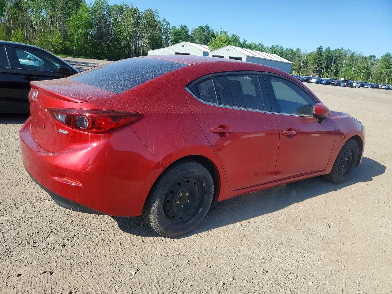 2014 Mazda 3 Touring Red vin: JM1BM1V71E1134073