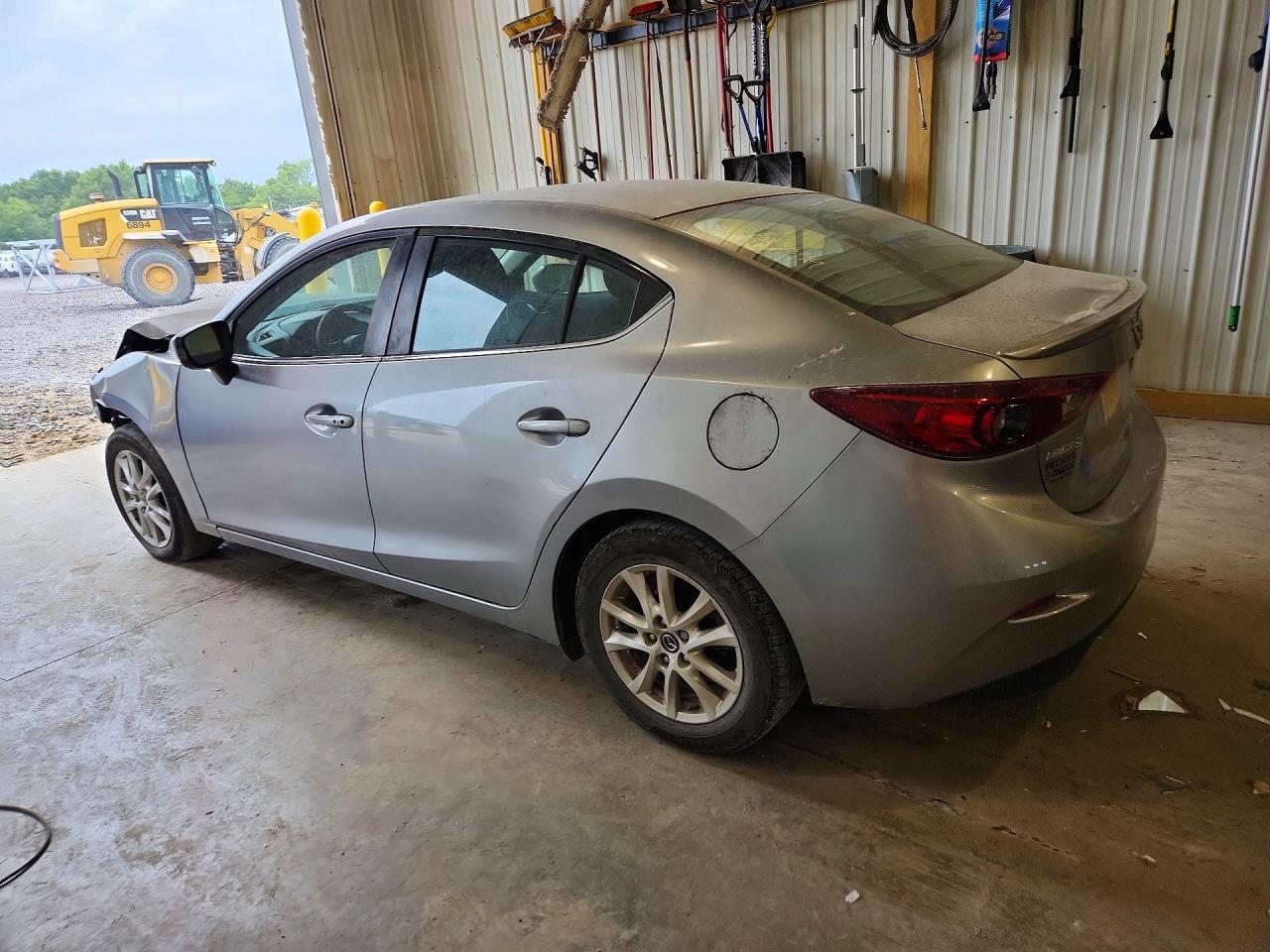 2014 Mazda 3 Touring Gray vin: JM1BM1V71E1151875