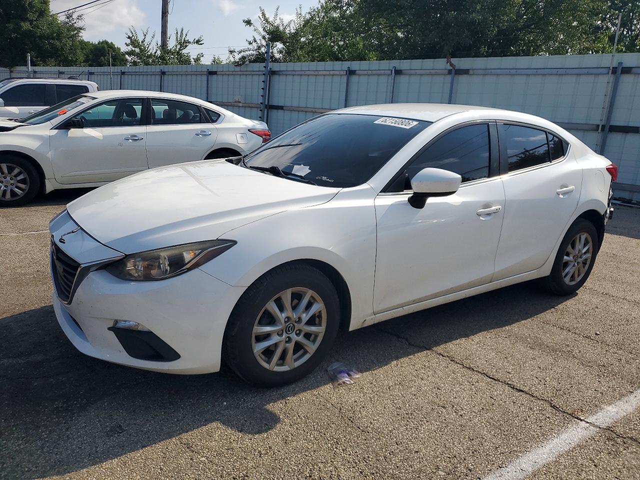 2014 Mazda 3 Touring White vin: JM1BM1V71E1180633