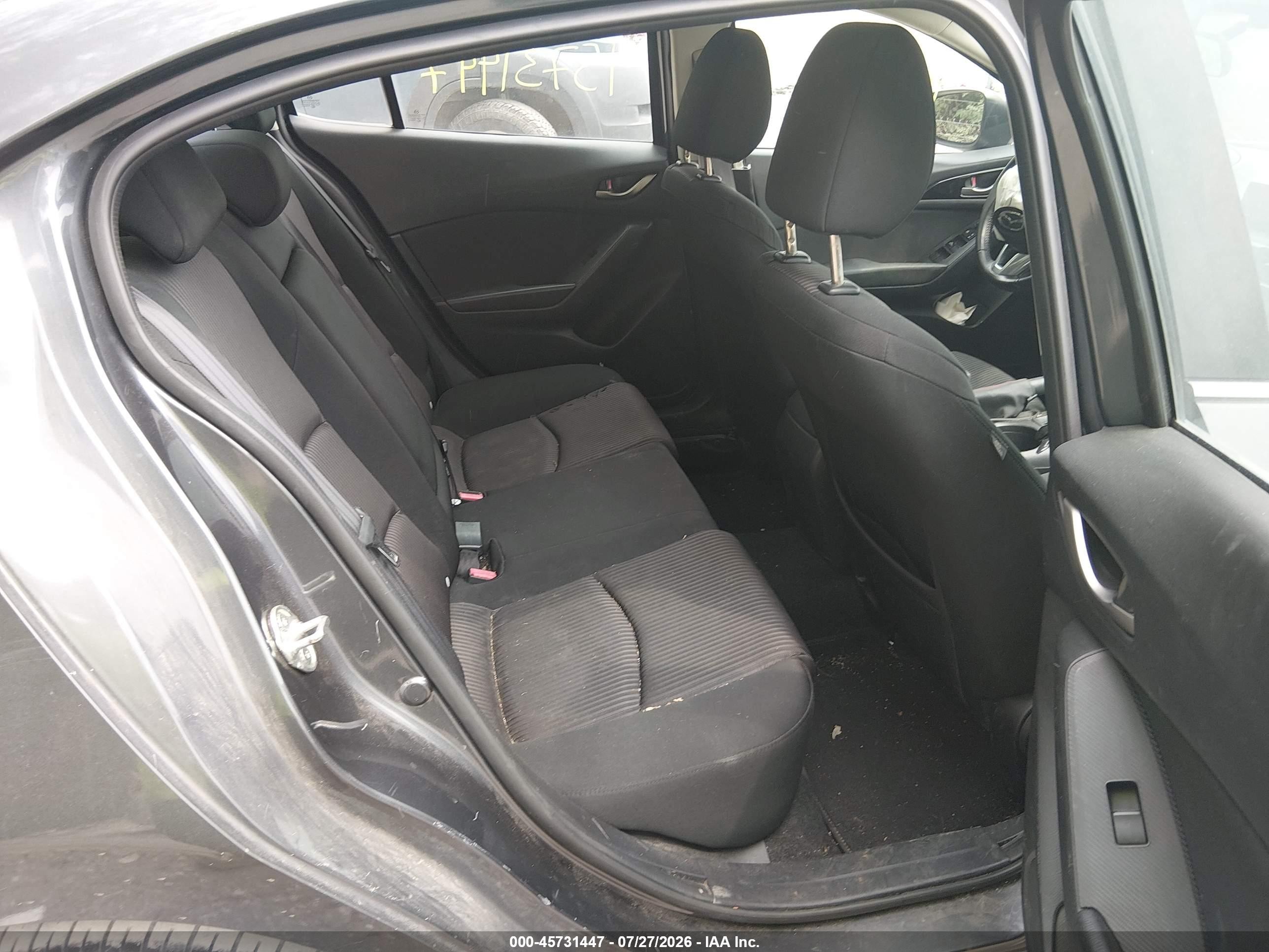 2014 Mazda Mazda3 I Touring Серый vin: JM1BM1V71E1196265