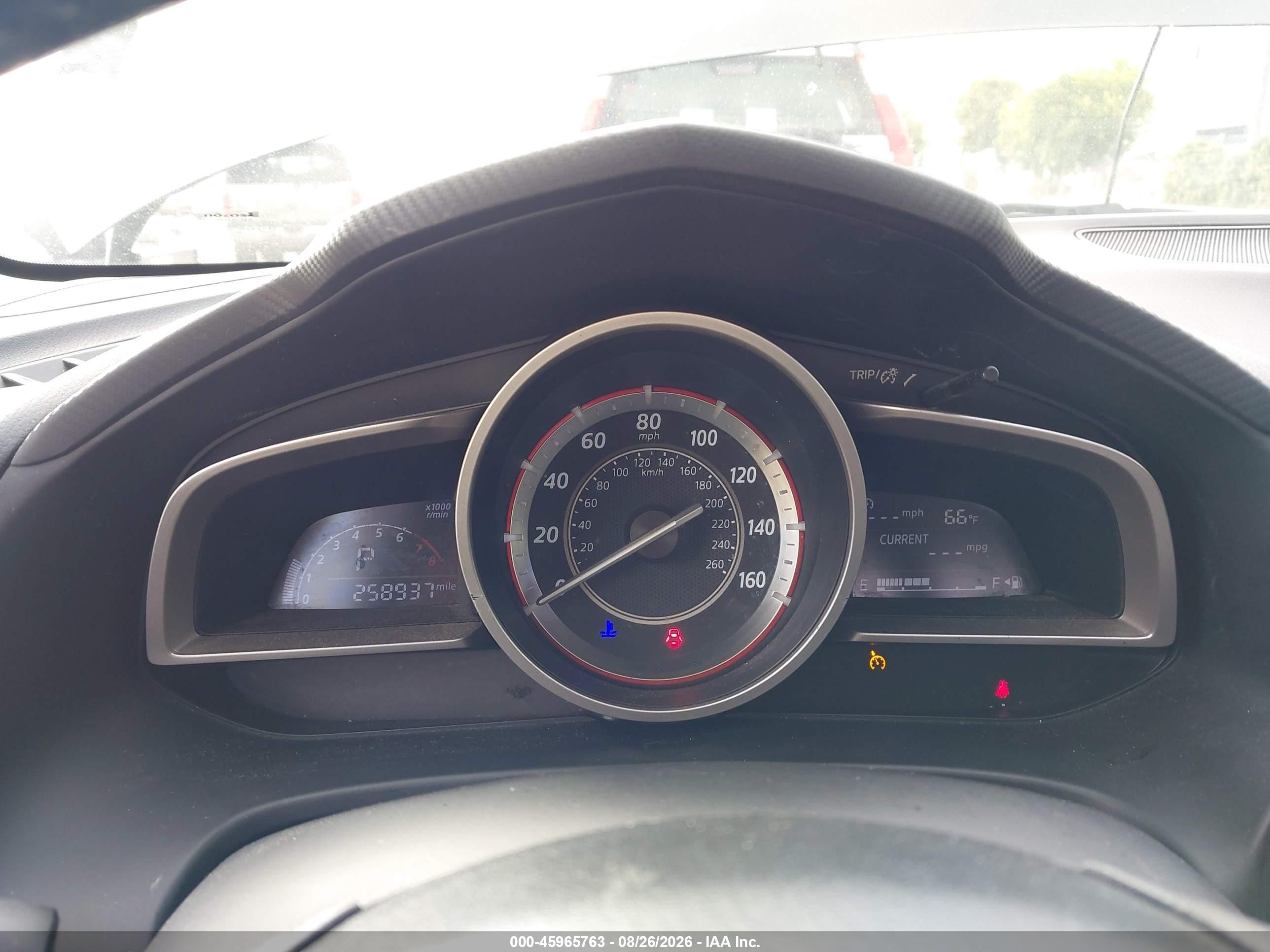 2015 Mazda Mazda3 I Touring Серый vin: JM1BM1V71F1258443