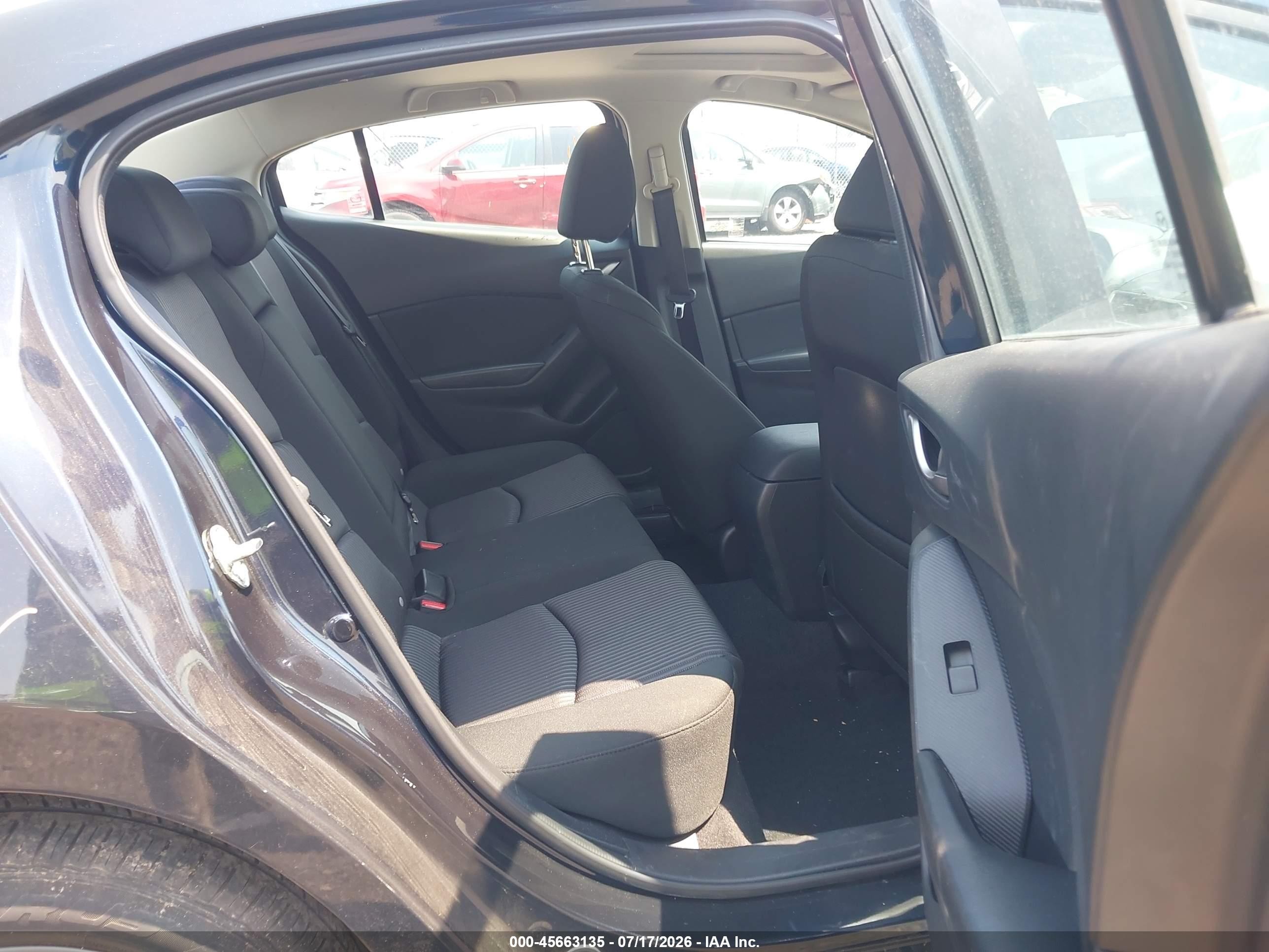 2015 Mazda Mazda3 I Touring Blue vin: JM1BM1V71F1265604