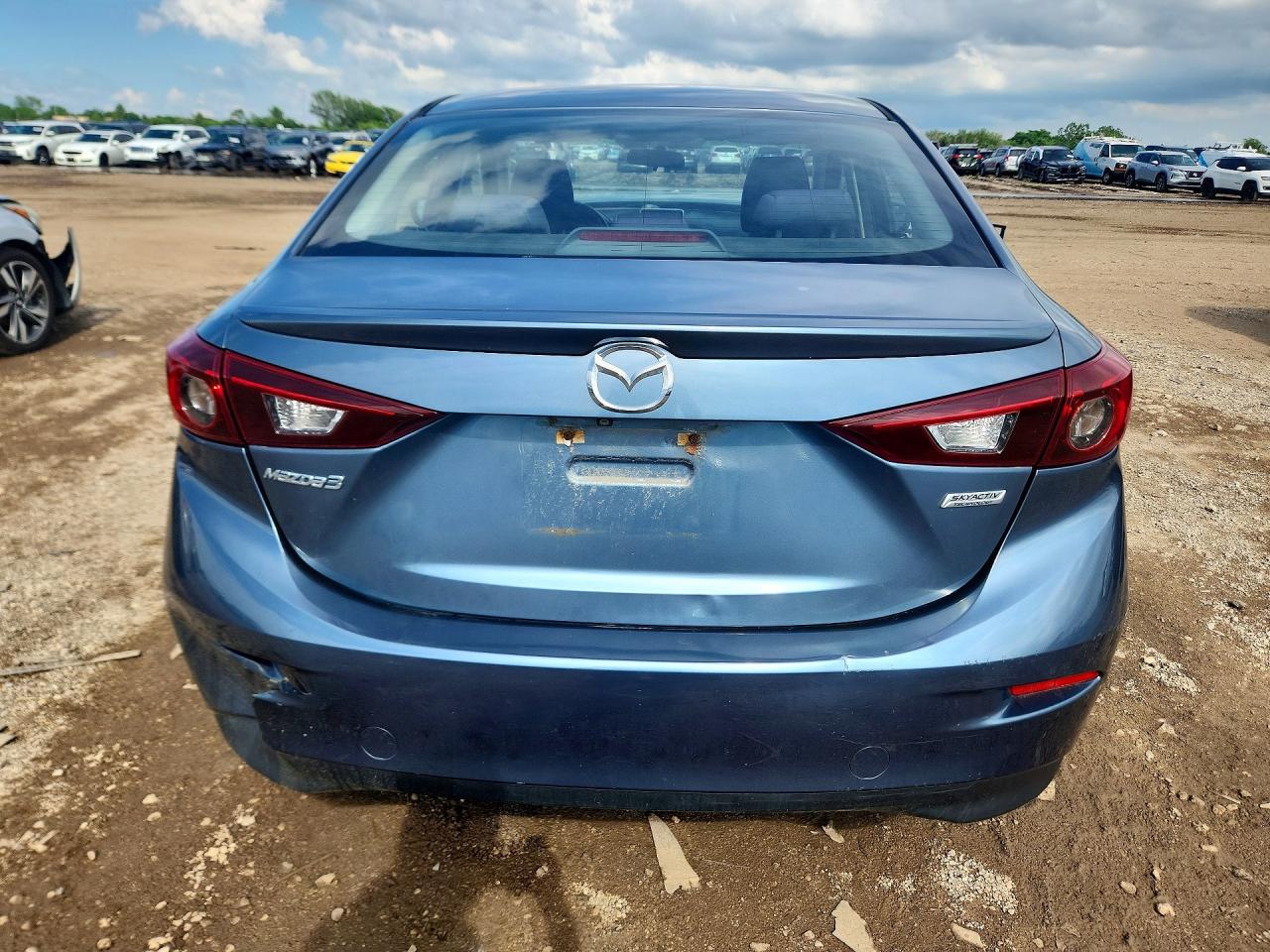 2015 Mazda 3 Touring Blue vin: JM1BM1V71F1267398