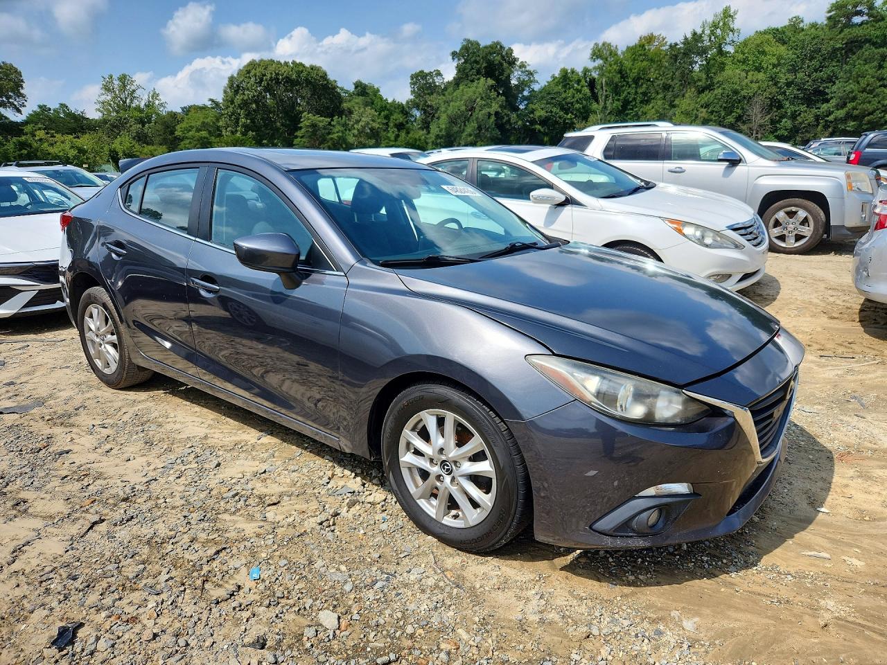 2015 Mazda 3 Touring Gray vin: JM1BM1V71F1271435