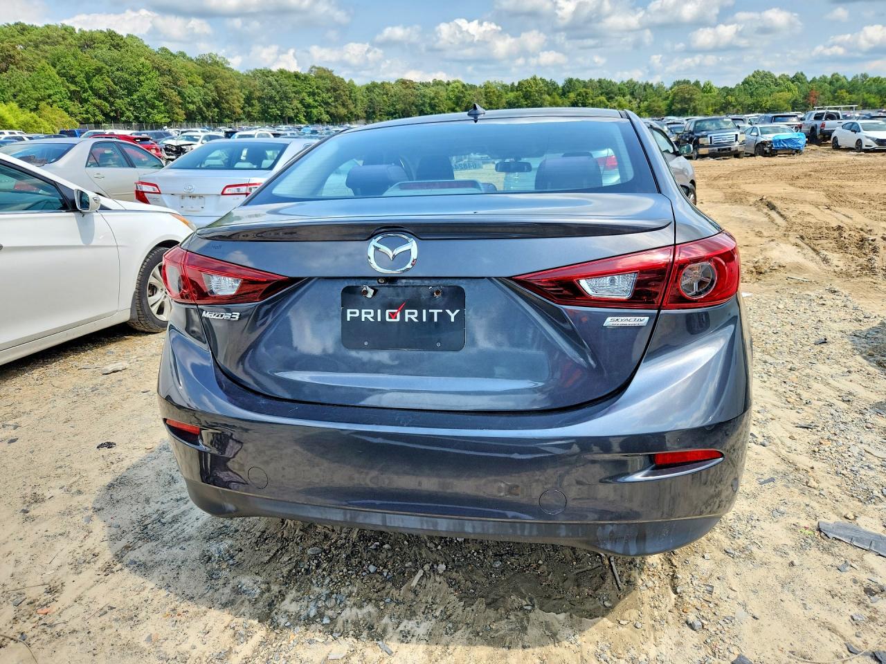 2015 Mazda 3 Touring Gray vin: JM1BM1V71F1271435