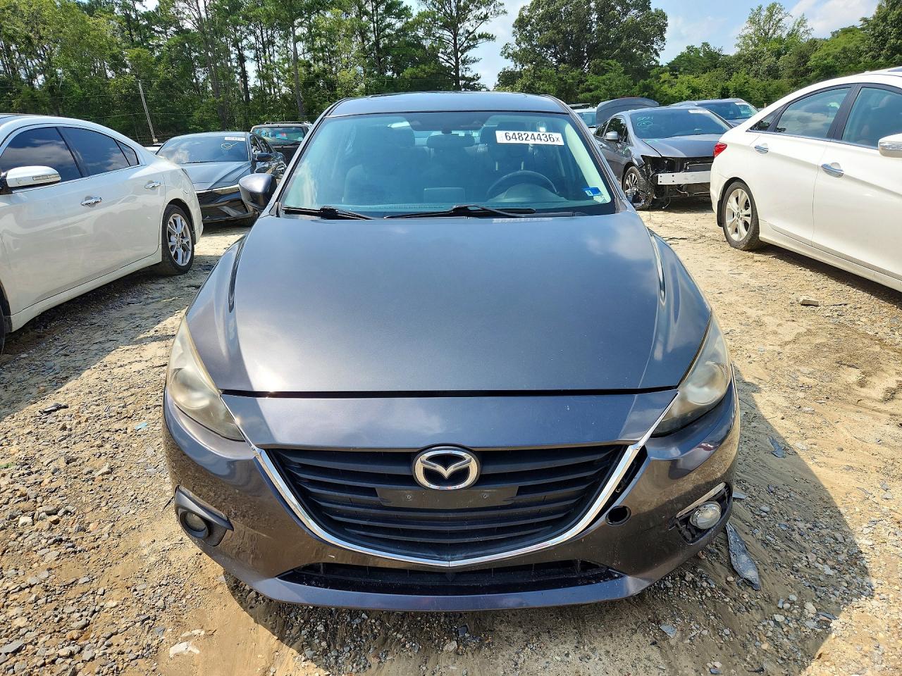 2015 Mazda 3 Touring Gray vin: JM1BM1V71F1271435