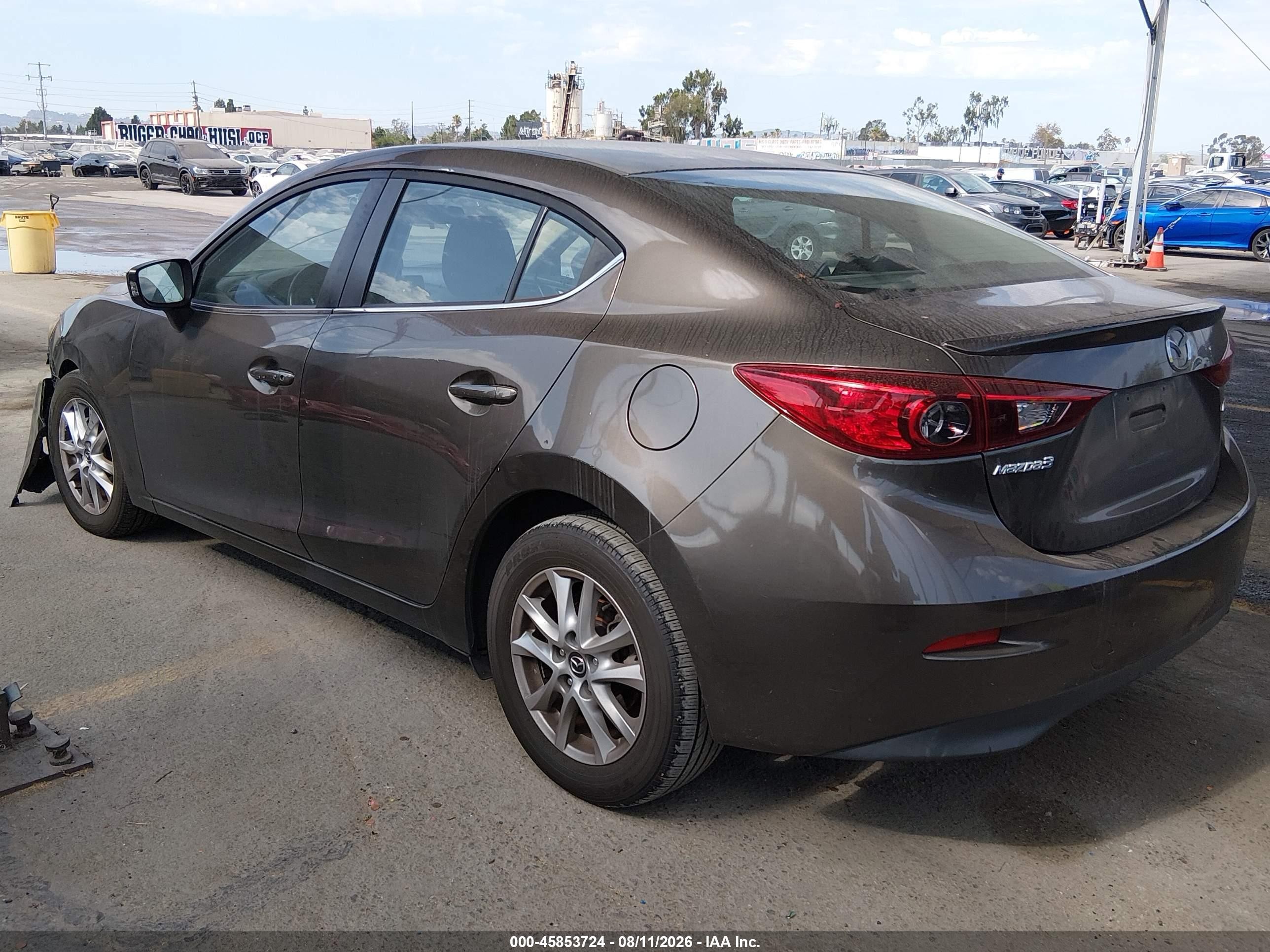2014 Mazda Mazda3 I Touring Серый vin: JM1BM1V72E1110591