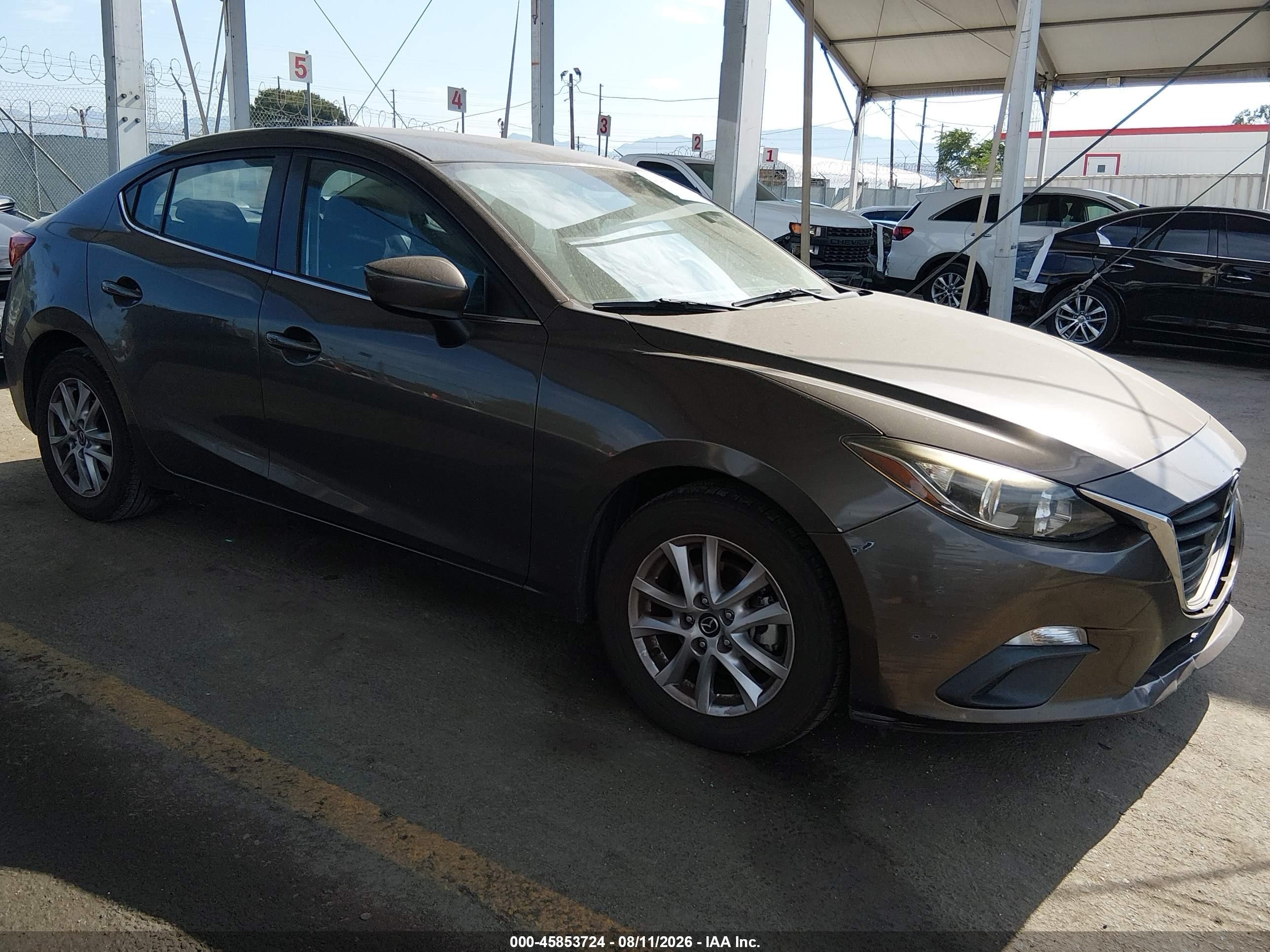 2014 Mazda Mazda3 I Touring Gray vin: JM1BM1V72E1110591