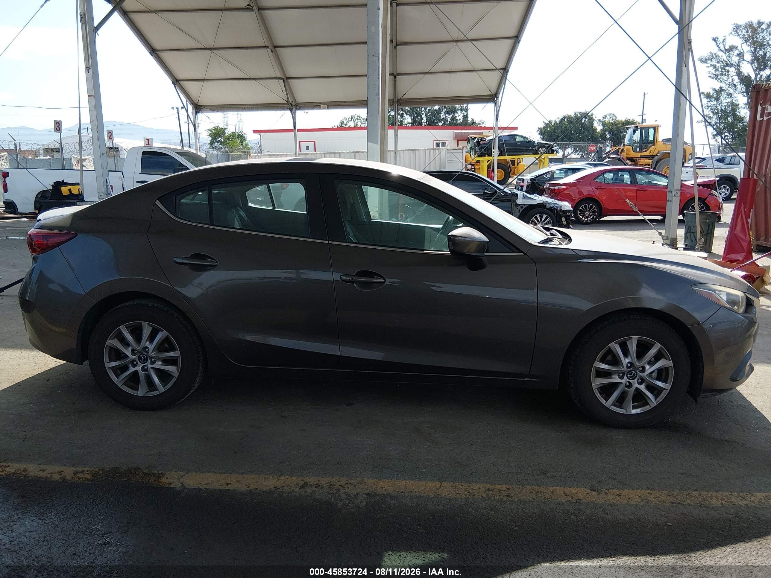 2014 Mazda Mazda3 I Touring Серый vin: JM1BM1V72E1110591
