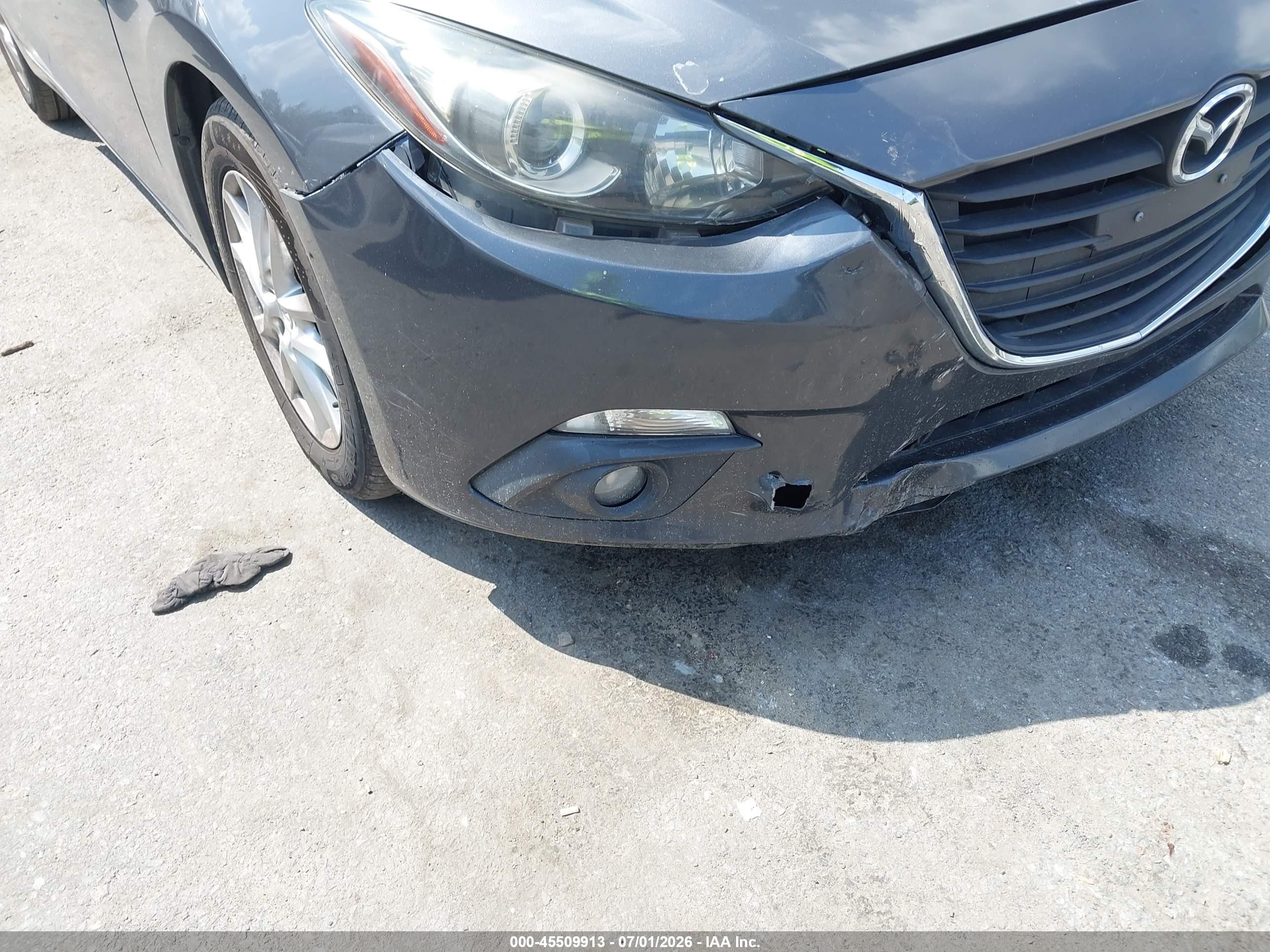 2015 Mazda Mazda3 I Touring Gray vin: JM1BM1V72F1247922