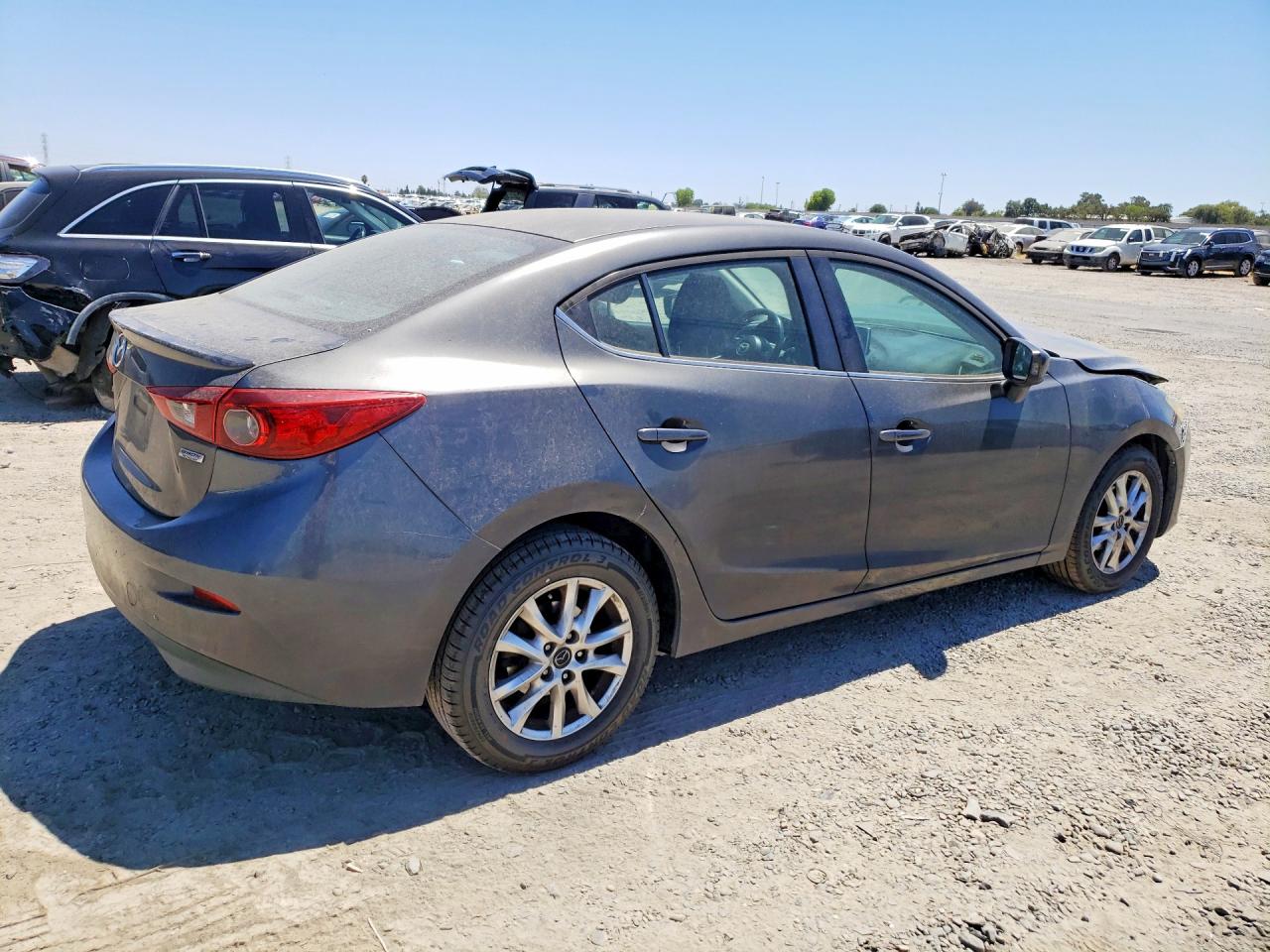 2015 Mazda 3 Touring Gray vin: JM1BM1V72F1248830