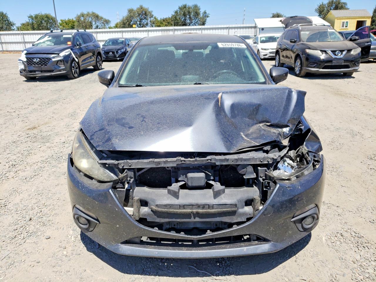 2015 Mazda 3 Touring Gray vin: JM1BM1V72F1248830