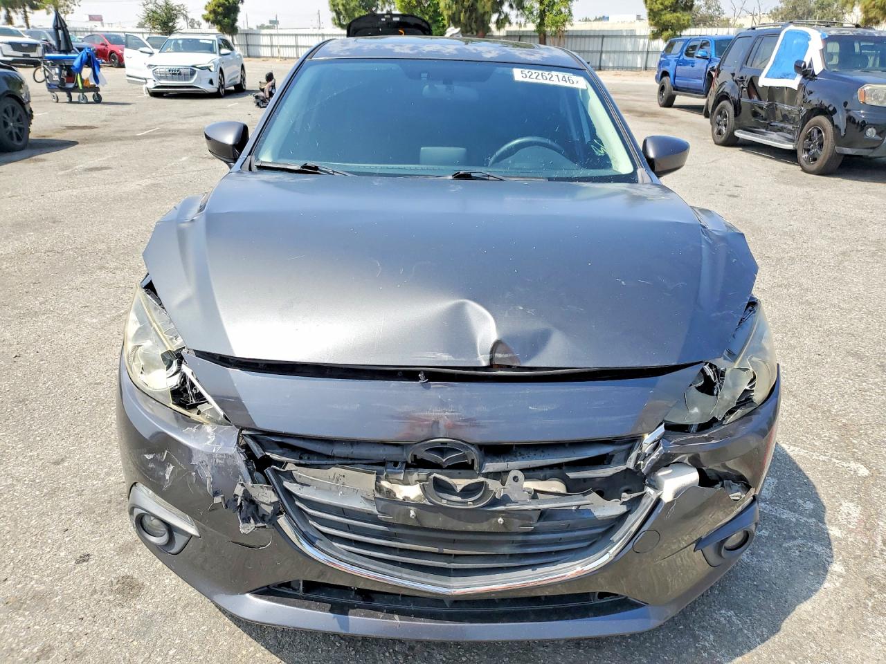 2016 Mazda 3 Touring Серый vin: JM1BM1V72G1353739
