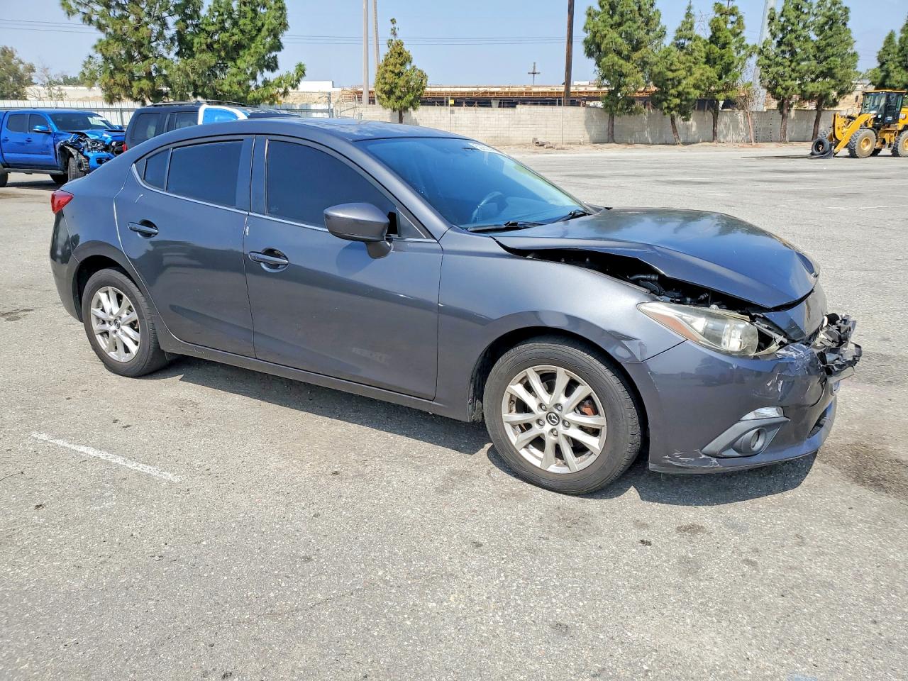 2016 Mazda 3 Touring Серый vin: JM1BM1V72G1353739