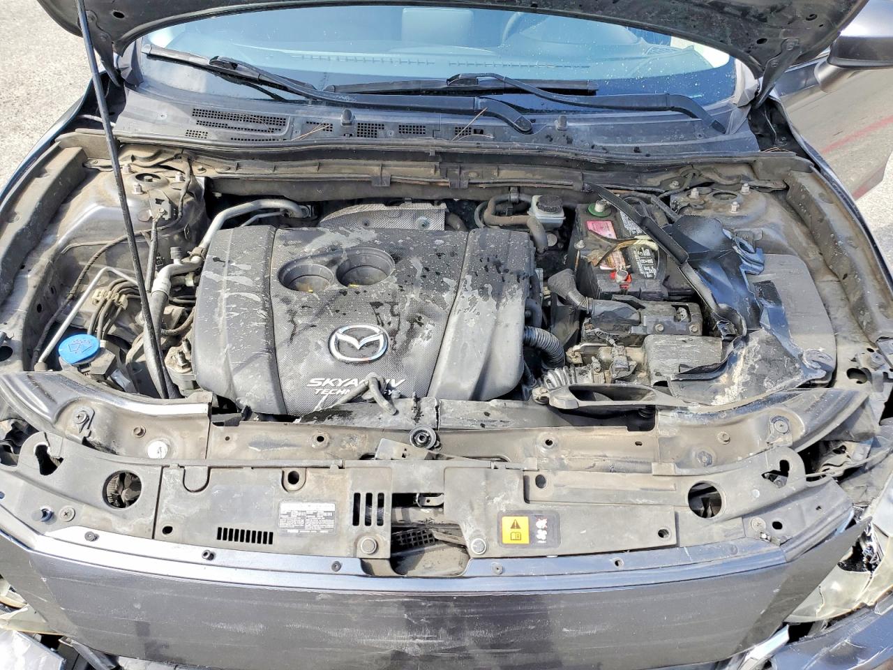 2016 Mazda 3 Touring Серый vin: JM1BM1V72G1353739