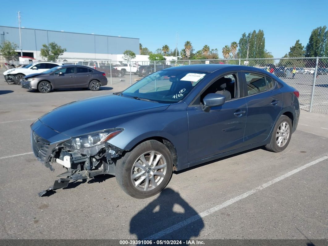 2014 Mazda Mazda3 I Touring Light Blue vin: JM1BM1V73E1116870