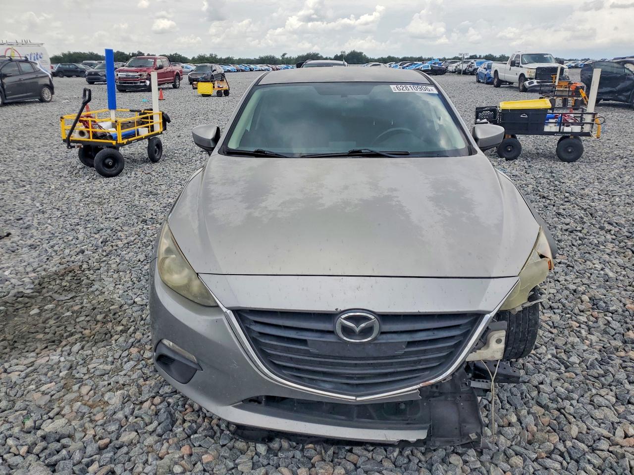 2014 Mazda 3 Touring Silver vin: JM1BM1V73E1122670