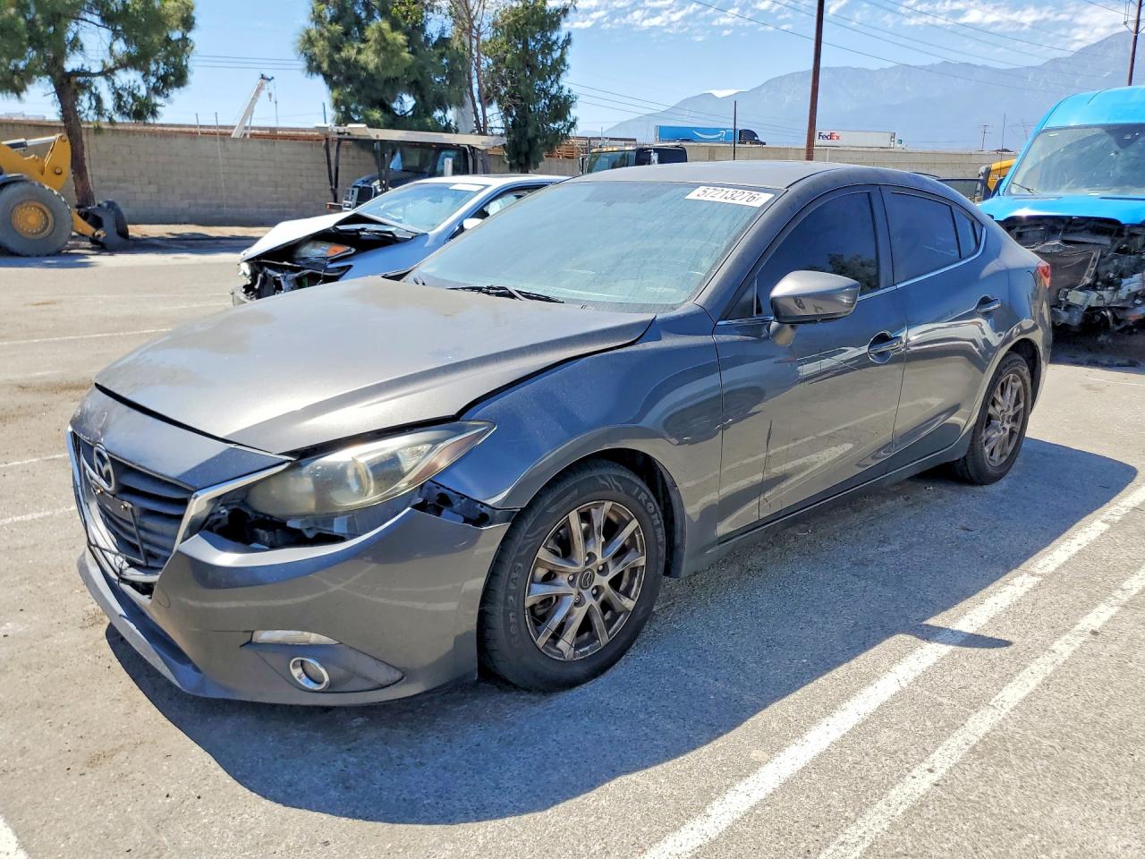 2014 Mazda 3 Touring Gray vin: JM1BM1V73E1128954