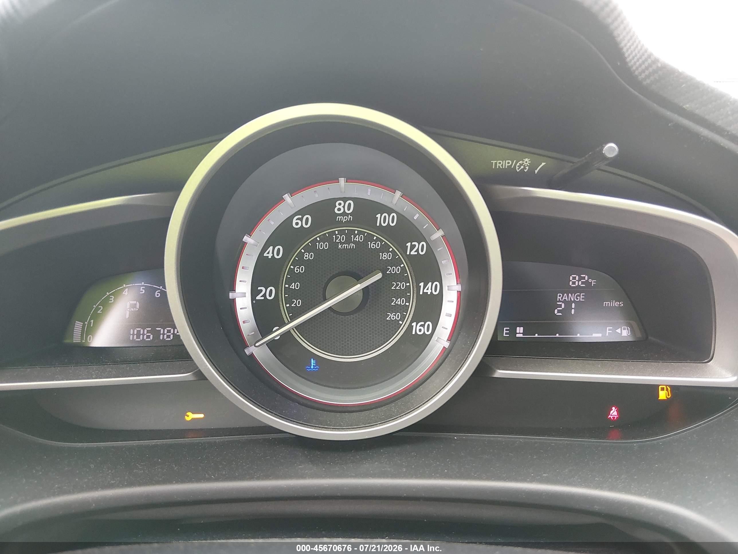 2014 Mazda Mazda3 I Touring Gray vin: JM1BM1V74E1149263