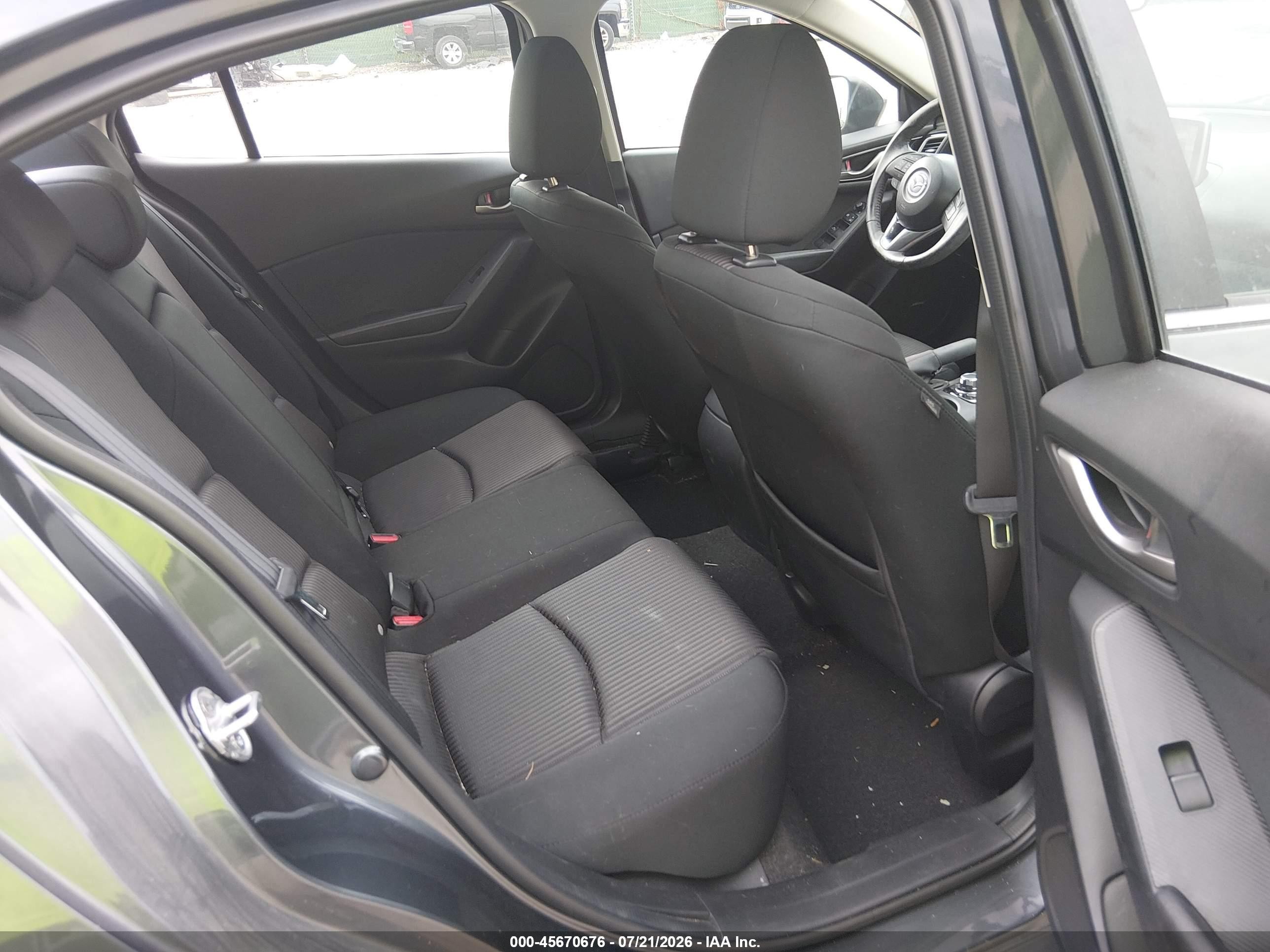 2014 Mazda Mazda3 I Touring Gray vin: JM1BM1V74E1149263