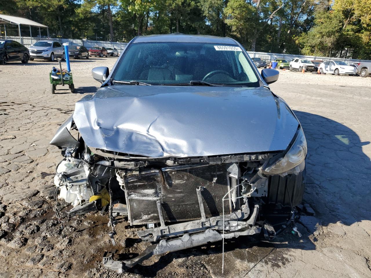 2014 Mazda 3 Touring Silver vin: JM1BM1V74E1150879