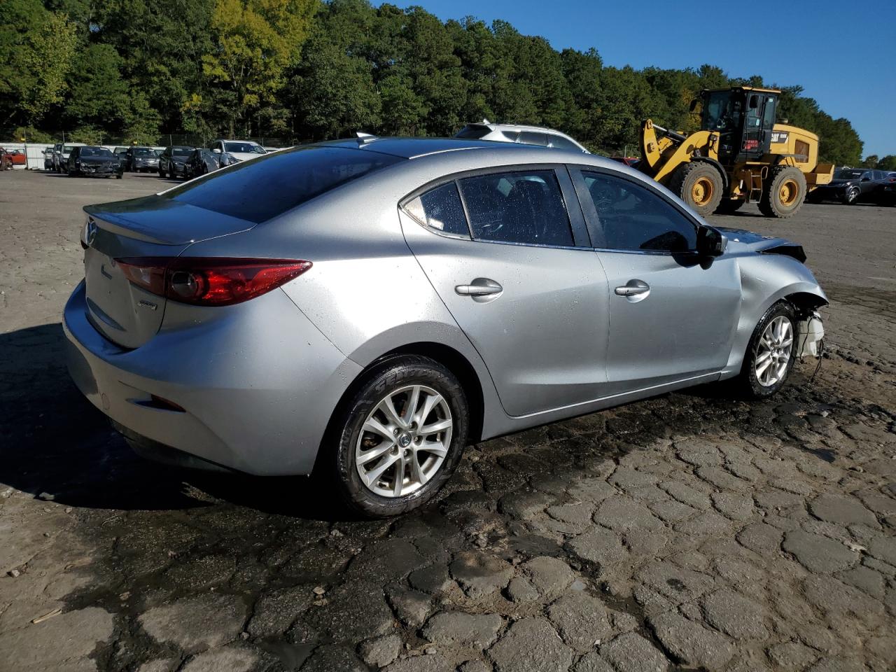 2014 Mazda 3 Touring Silver vin: JM1BM1V74E1150879